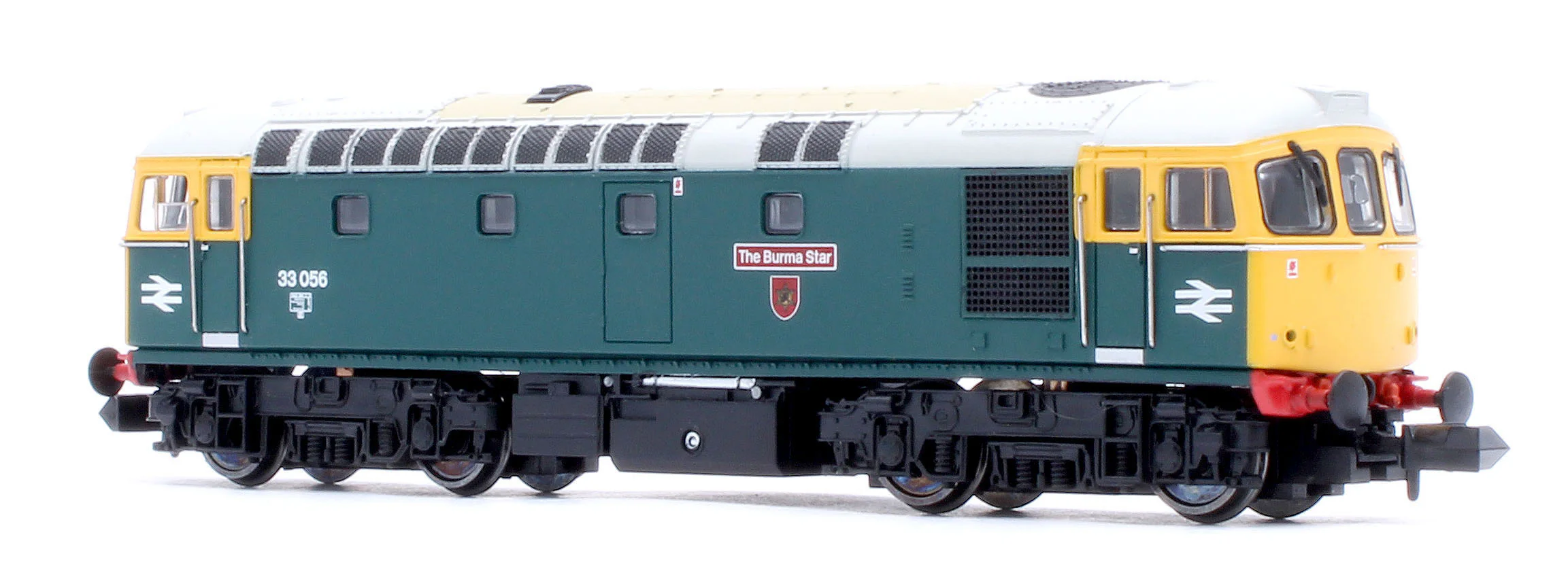 2D-001-011D Class 33/0 33056 BR Blue Full Yellow Ends The Burma Star Diesel Locomotive - DCC Fitted - Image 5