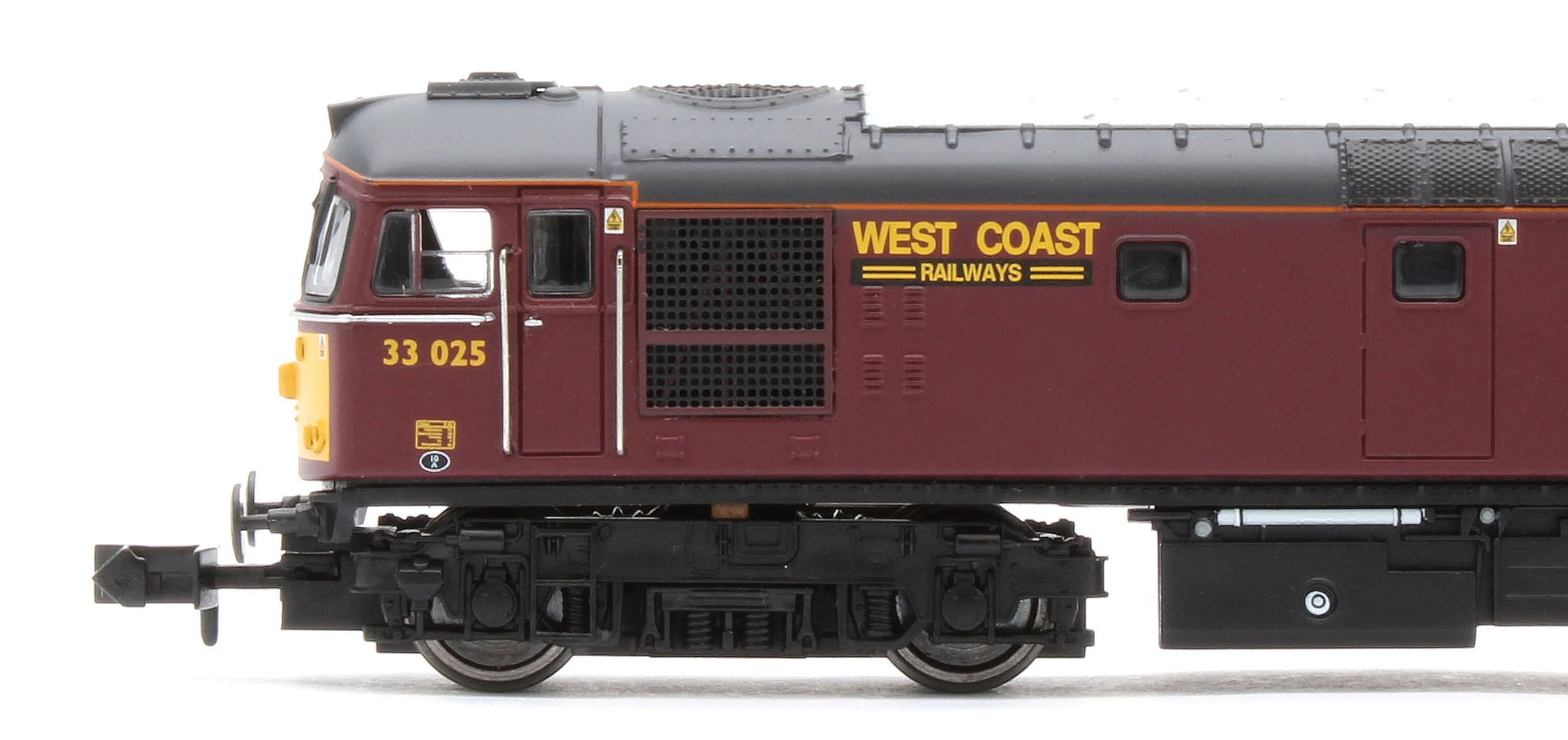 GM2210602 Class 33 025 West Coast Railway Company Diesel Locomotive - Image 9