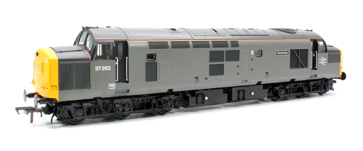 35-311SF Class 37/0 Centre Headcode 37262 'Dounreay' BR Engineers Grey Diesel Locomotive - DCC Sound - Image 4