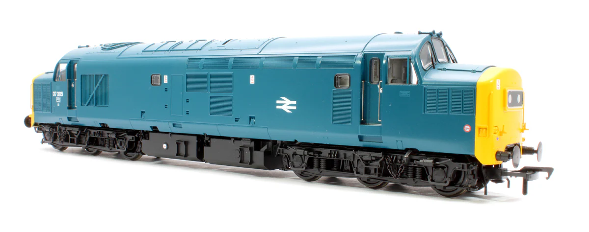 35-303 Pre-Owned Class 37/0 Centre Headcode 37305 BR Blue Diesel Locomotive - Image 2