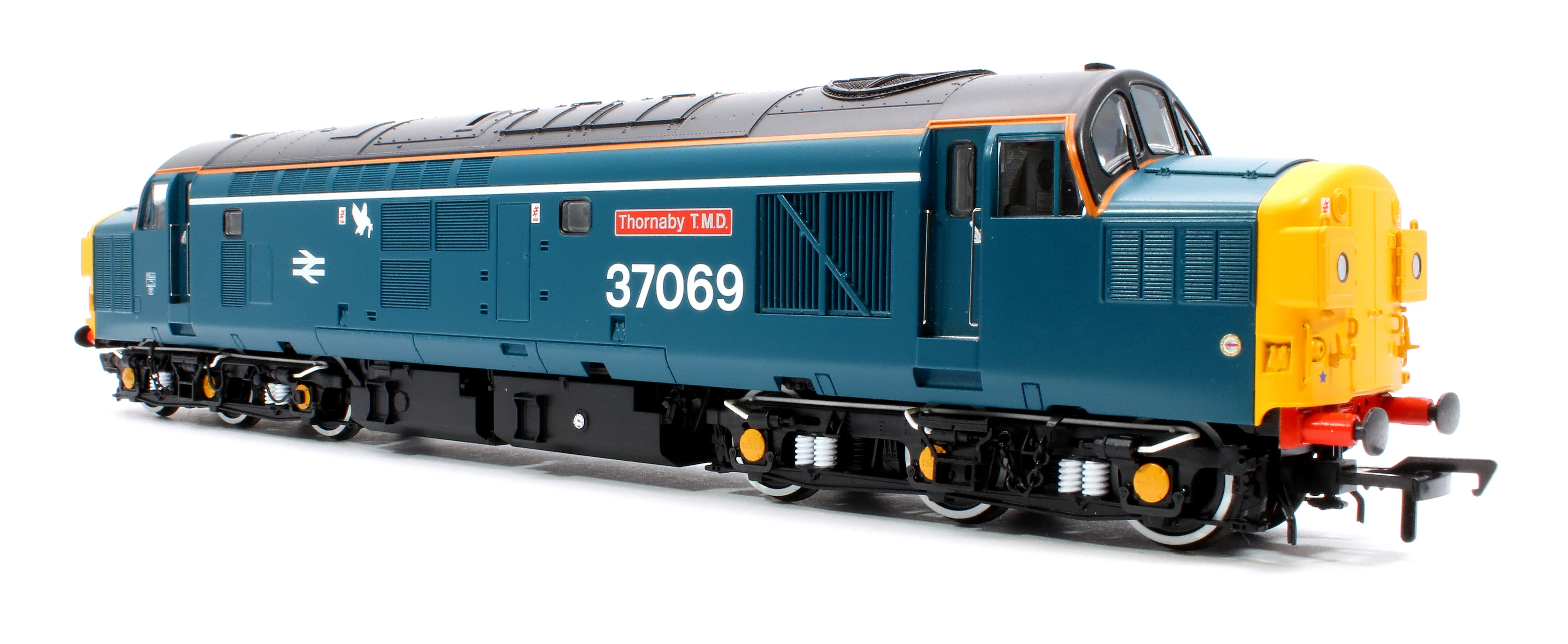 35-312 Class 37/0 Split Headcode 37069 'Thornaby TMD' BR Blue (White Stripe) Diesel Locomotive - Image 4