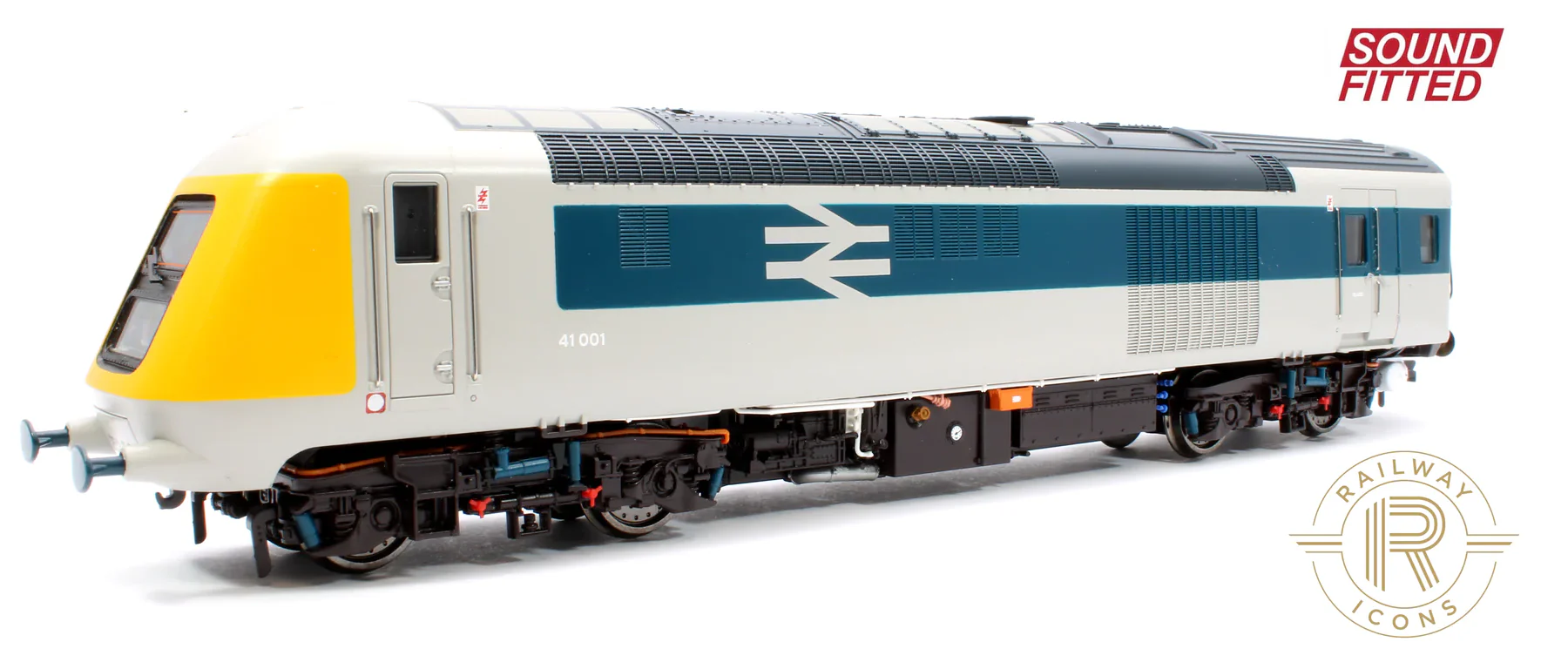 35-110NRMSF Class 41 (British Rail Class 252) Prototype HSDT Power Car Diesel Locomotive No.41001 - DCC Sound