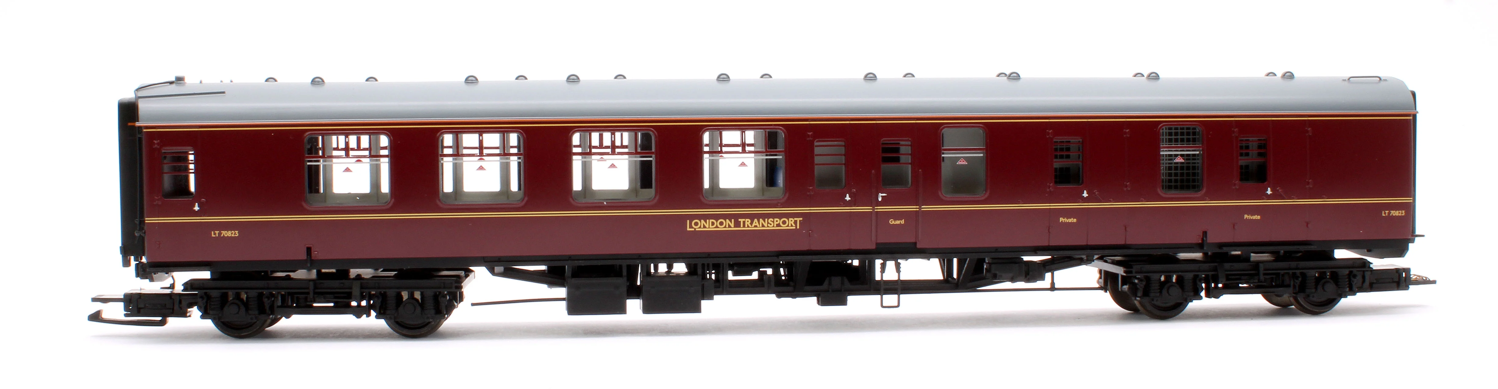 32-645 Class 438 4-TC 4-Car Multiple Unit 428 London Transport Lined Maroon - Image 11