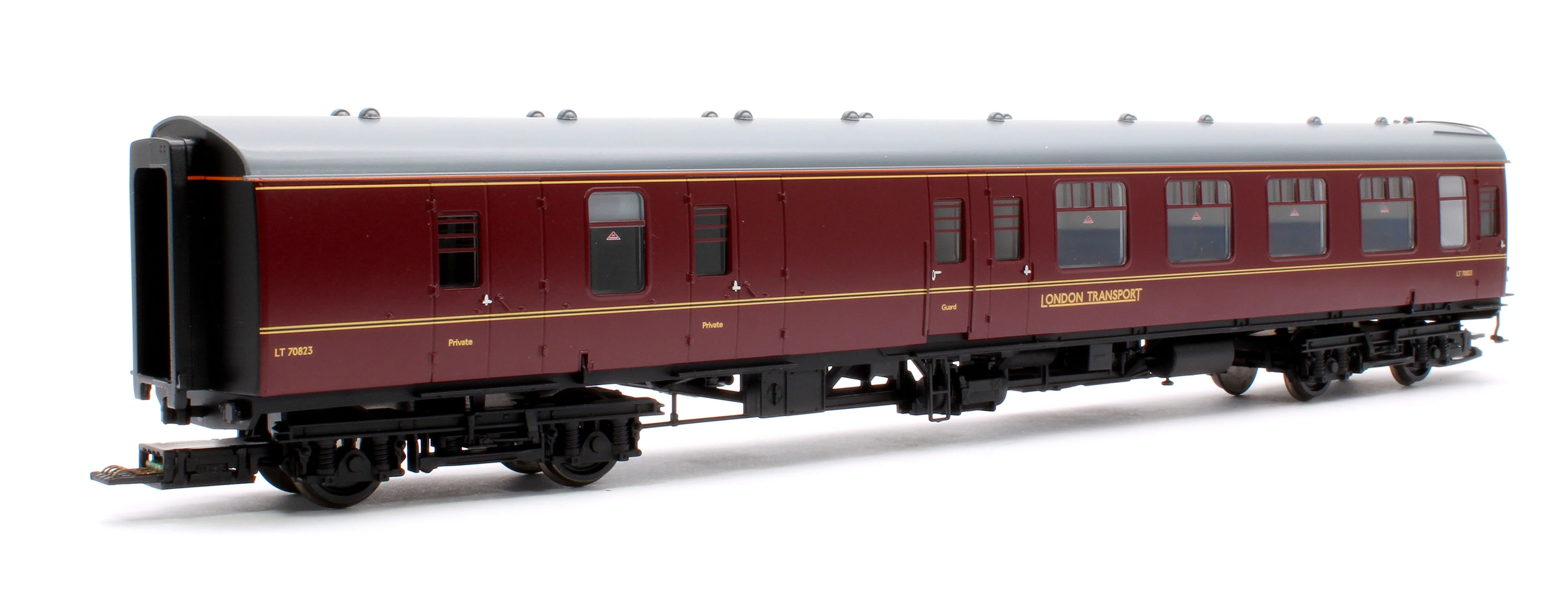 32-645 Class 438 4-TC 4-Car Multiple Unit 428 London Transport Lined Maroon - Image 12