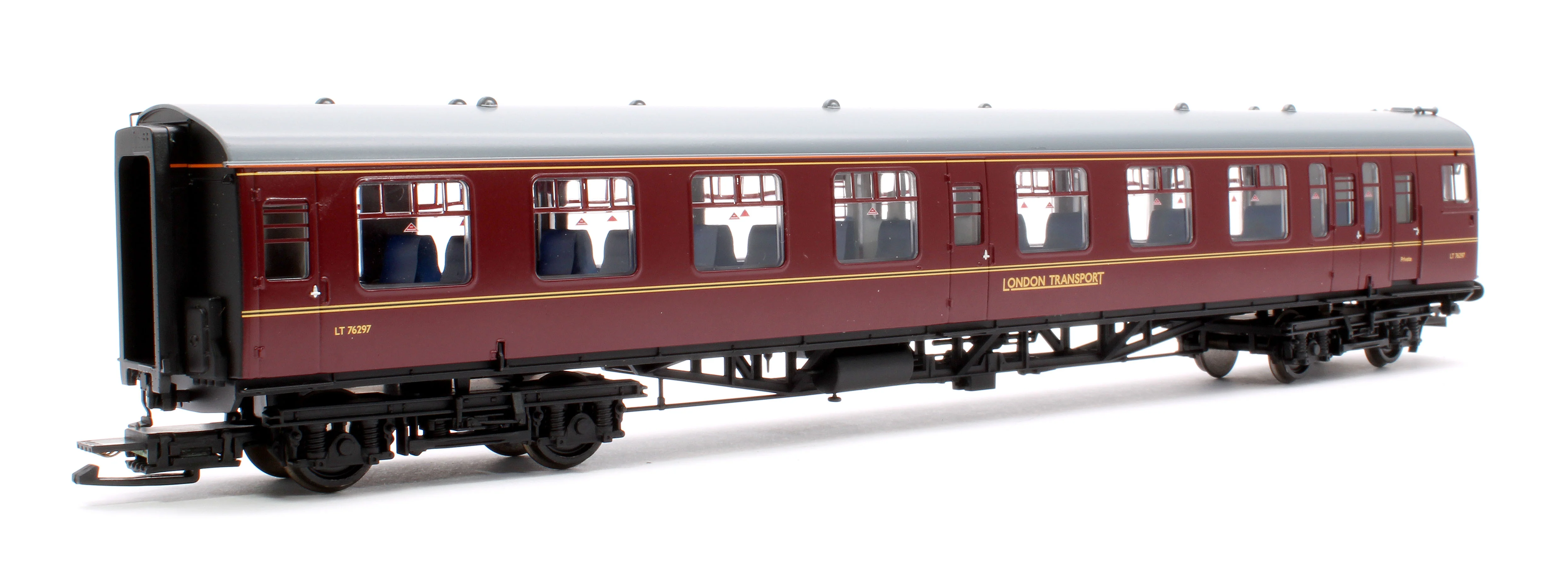 32-645 Class 438 4-TC 4-Car Multiple Unit 428 London Transport Lined Maroon - Image 6