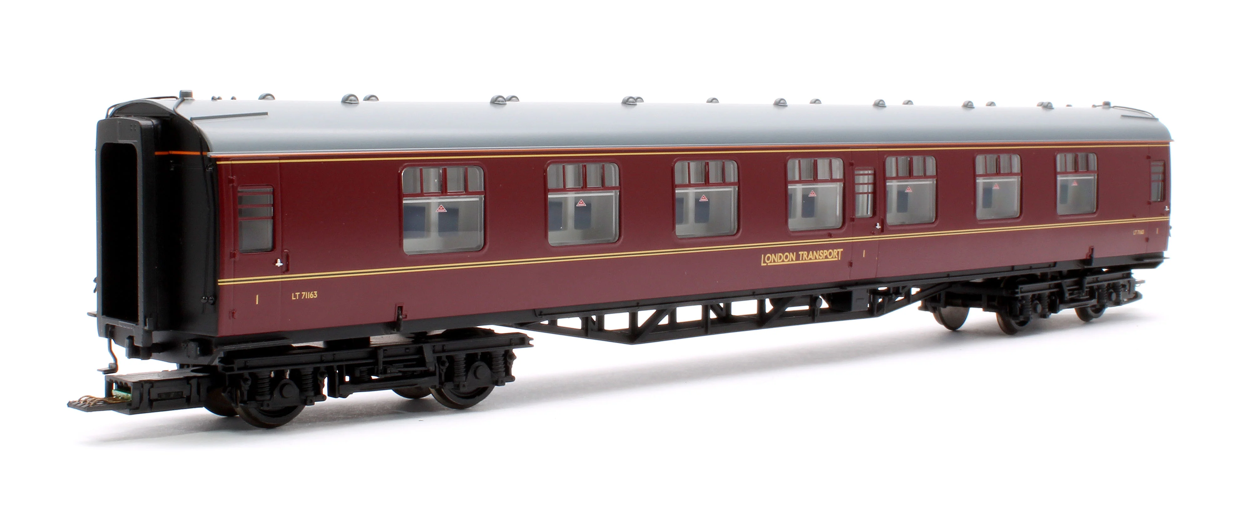 32-645 Class 438 4-TC 4-Car Multiple Unit 428 London Transport Lined Maroon - Image 7