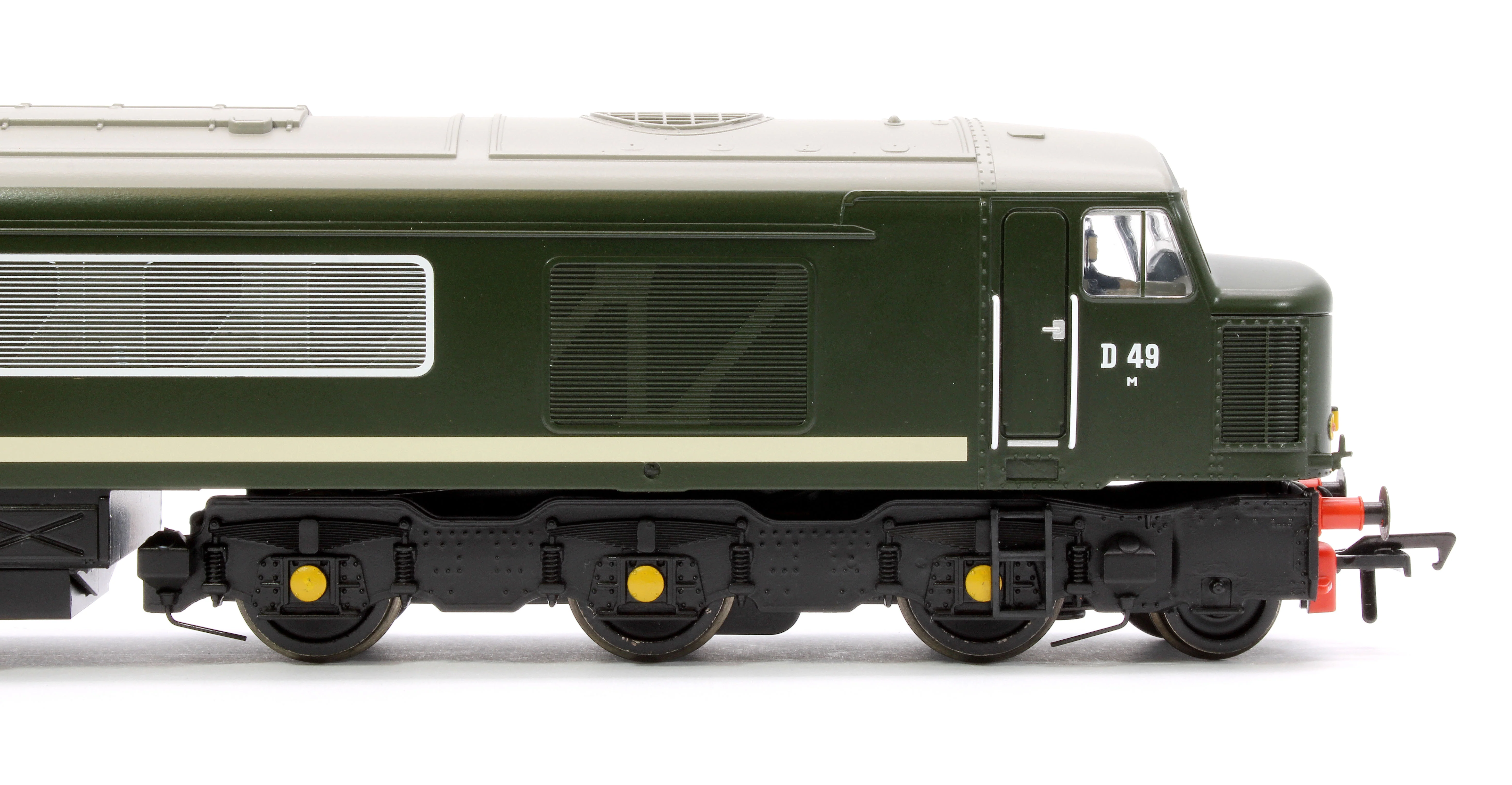 32-678A Class 45 Split Centre H/C D49 'The Manchester Regiment' BR Green (Small Yellow Panels) Diesel Locomotive - Image 7