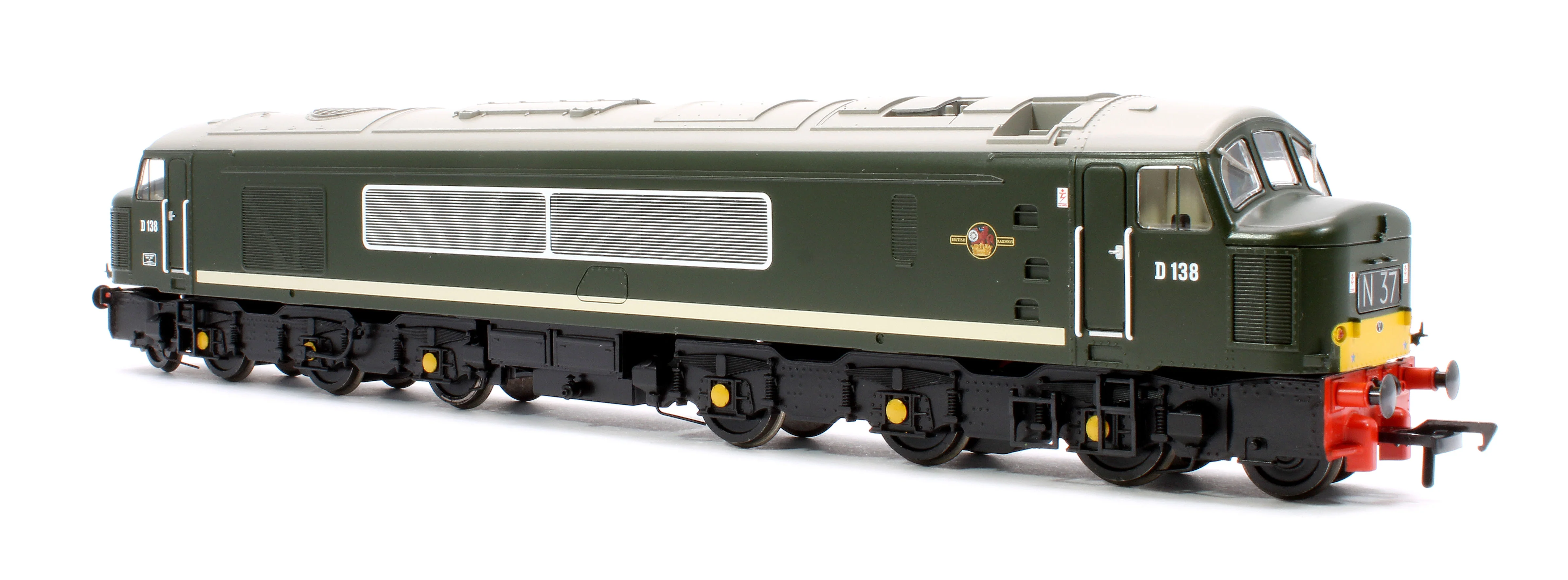 32-702A Class 46 Centre Headcode D138 BR Green (Small Yellow Panels) Diesel Locomotive - Image 2