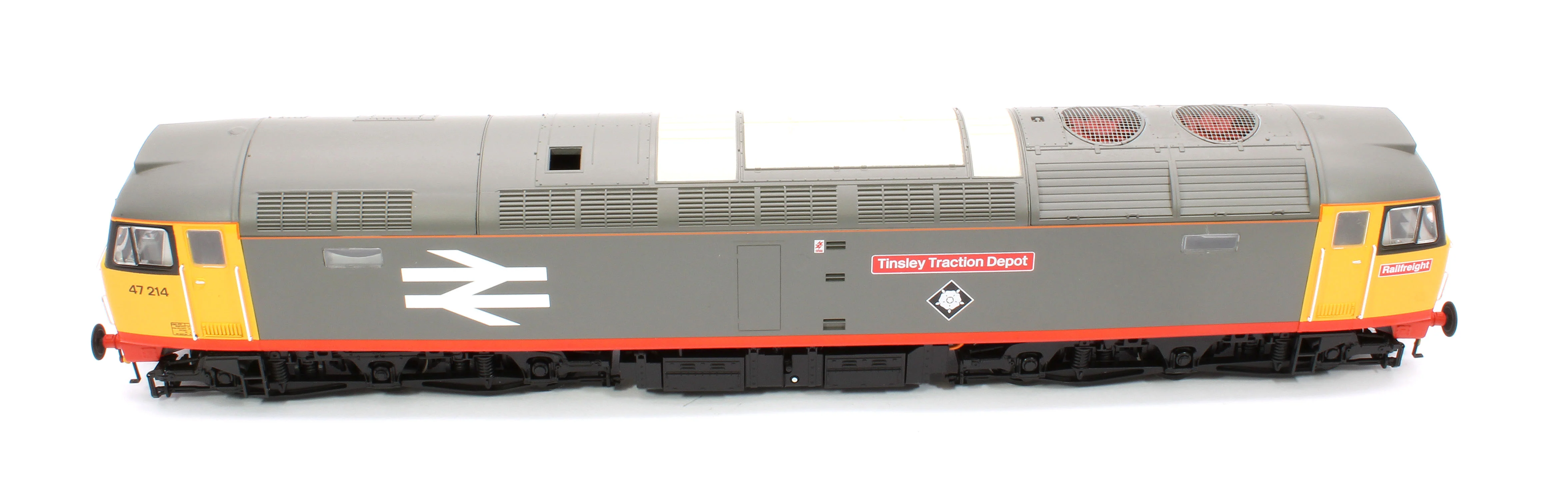 47223 Class 47 214 'Tinsley Traction Depot' Railfreight Grey Diesel Locomotive - DCC Sound - Image 10