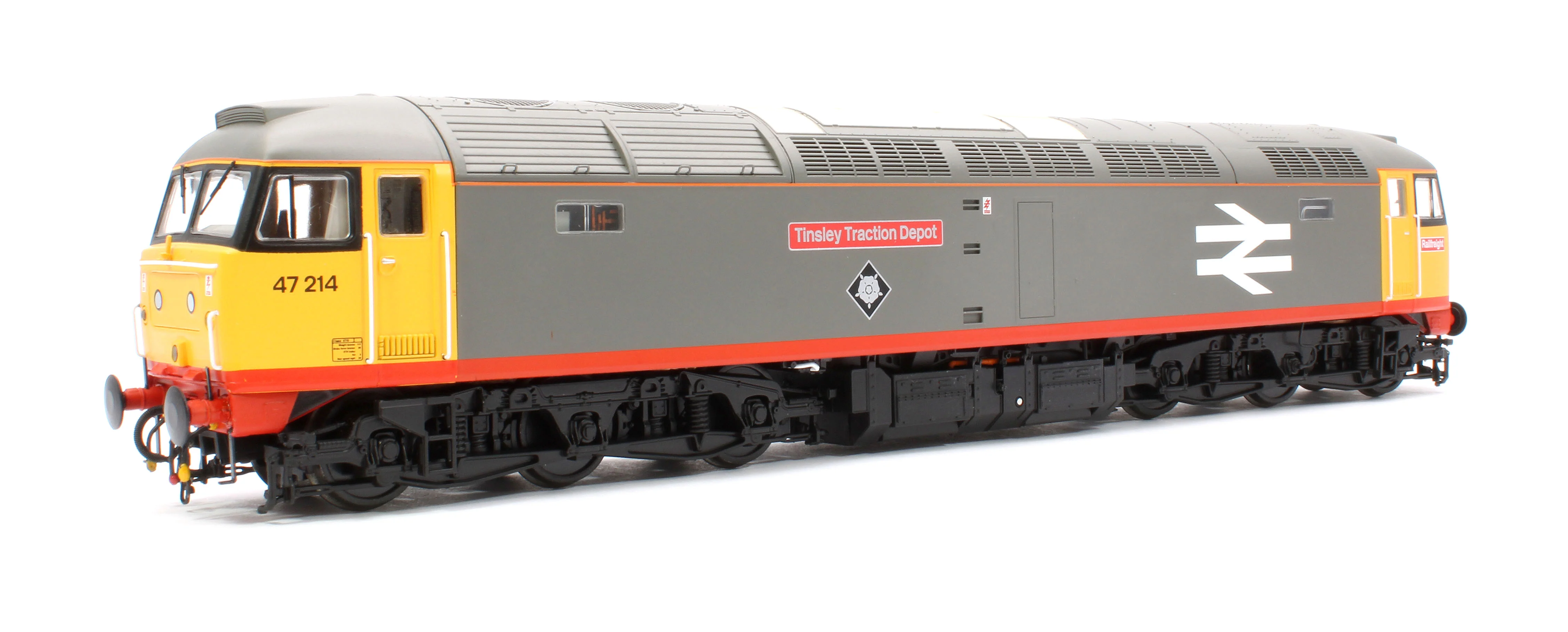 47223 Class 47 214 'Tinsley Traction Depot' Railfreight Grey Diesel Locomotive - DCC Sound - Image 3
