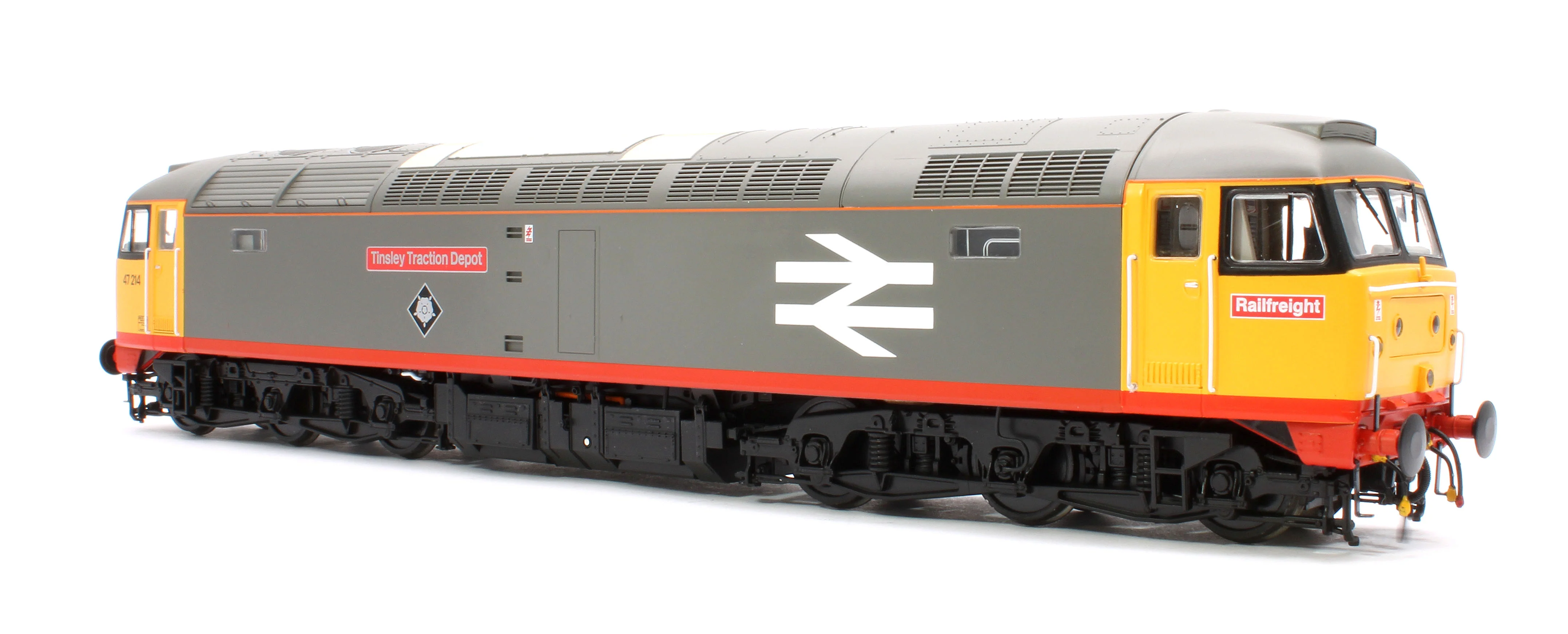 47223 Class 47 214 'Tinsley Traction Depot' Railfreight Grey Diesel Locomotive - DCC Sound - Image 4