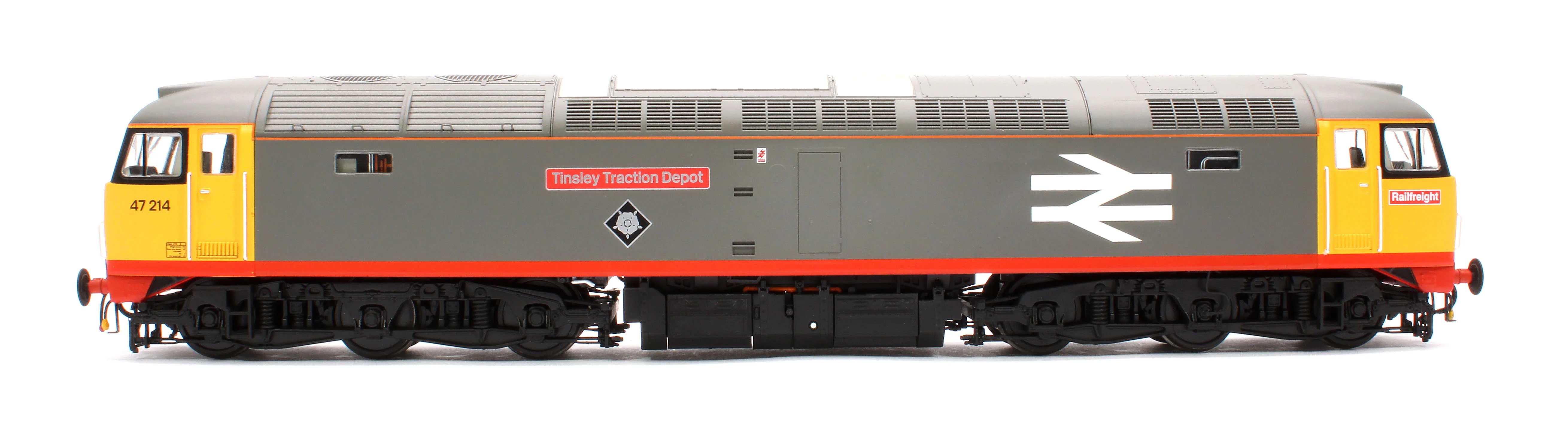 47223 Class 47 214 'Tinsley Traction Depot' Railfreight Grey Diesel Locomotive - DCC Sound - Image 5