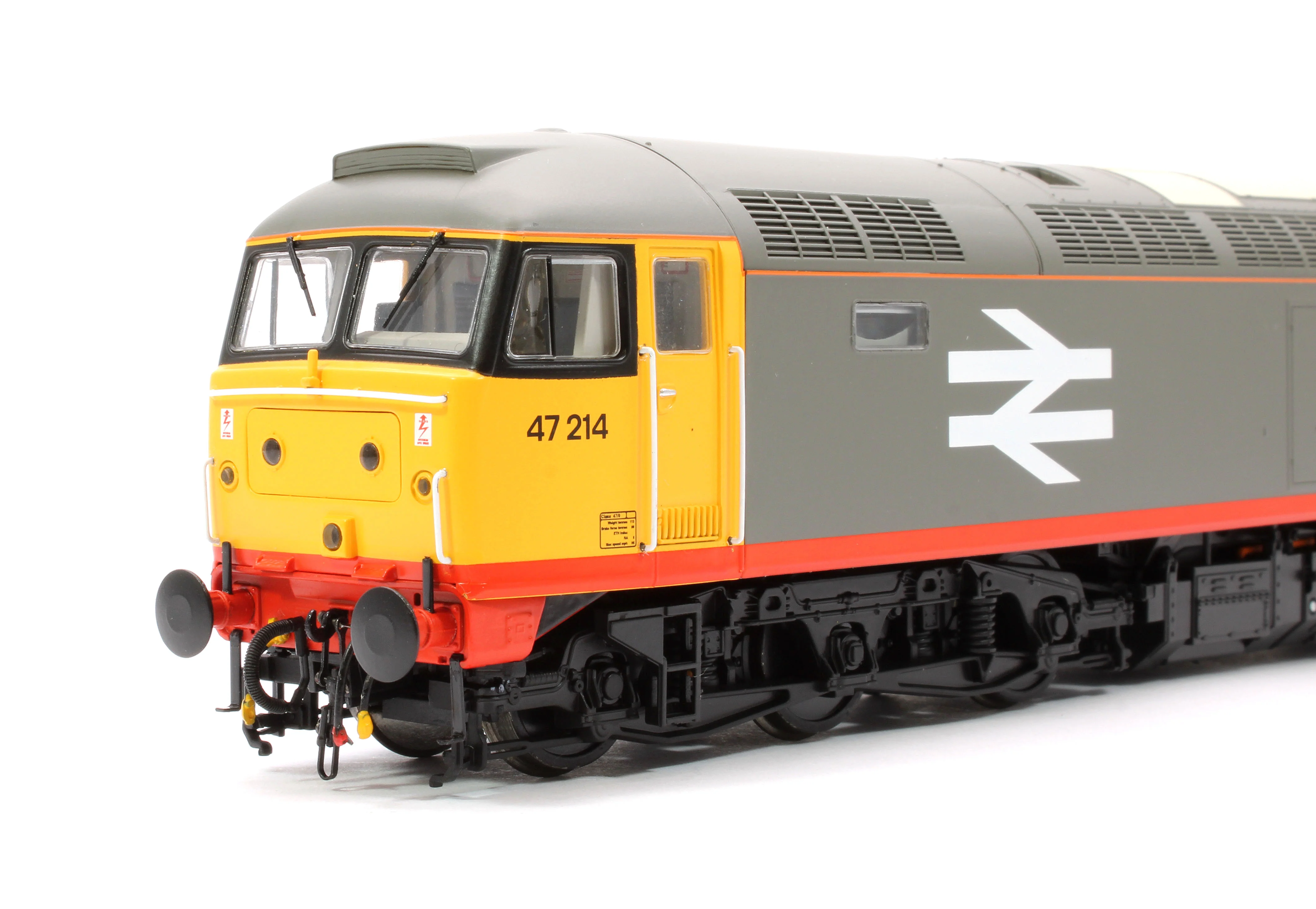 47223 Class 47 214 'Tinsley Traction Depot' Railfreight Grey Diesel Locomotive - DCC Sound - Image 8
