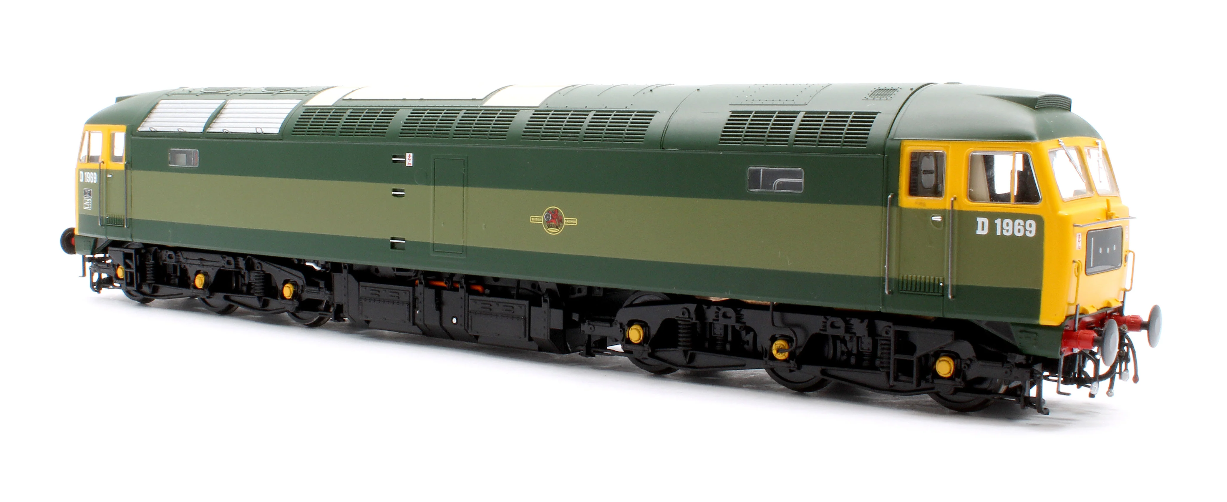 47113 Class 47 D1969 BR two-tone green (full yellow end) Diesel Locomotive - DCC Sound - Image 4