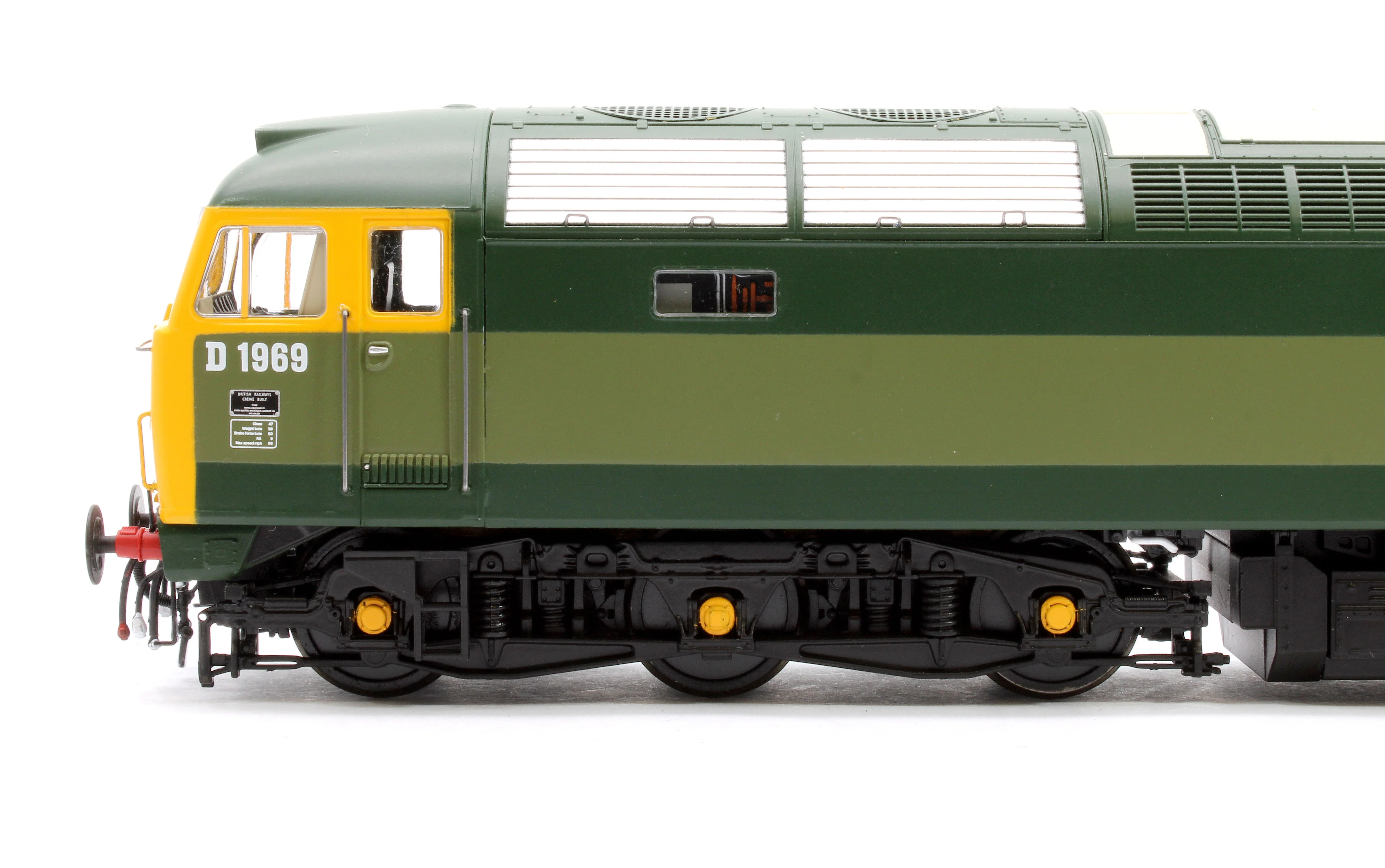 47113 Class 47 D1969 BR two-tone green (full yellow end) Diesel Locomotive - DCC Sound - Image 6