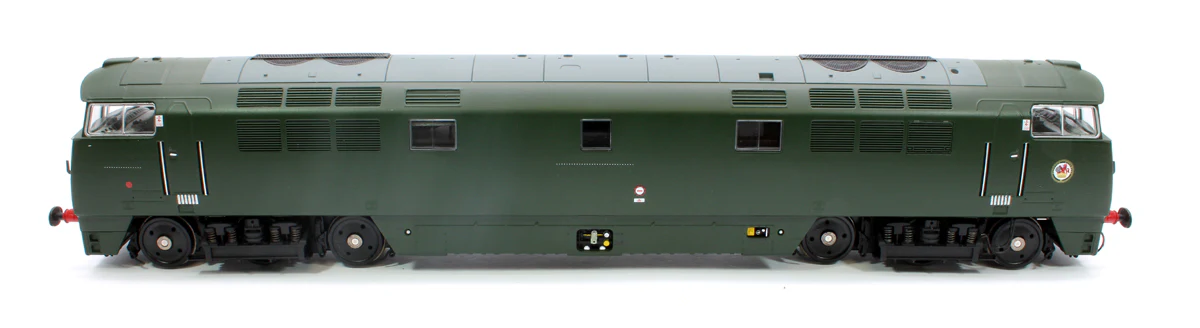 4D-003-019S Class 52 Western Crusader BR Green Small Yellow Panels D1004 Diesel Locomotive - DCC Sound - Image 11