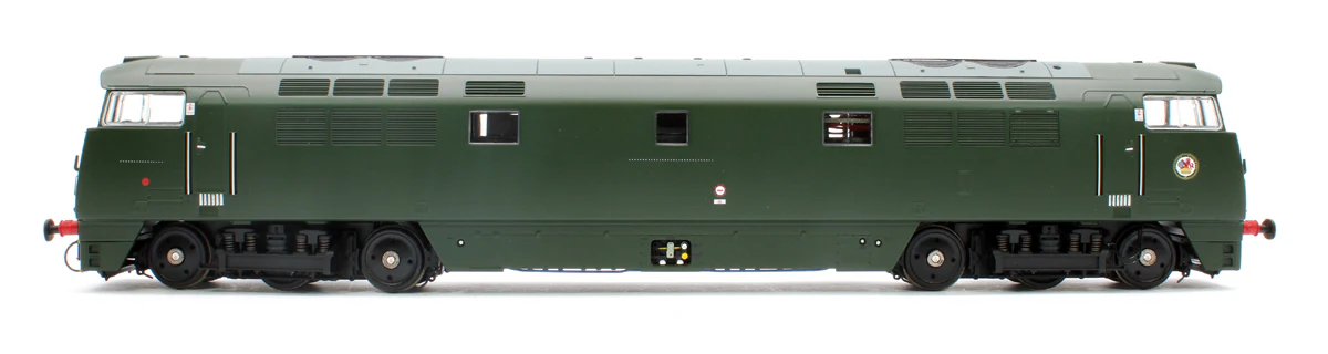 4D-003-019S Class 52 Western Crusader BR Green Small Yellow Panels D1004 Diesel Locomotive - DCC Sound - Image 5