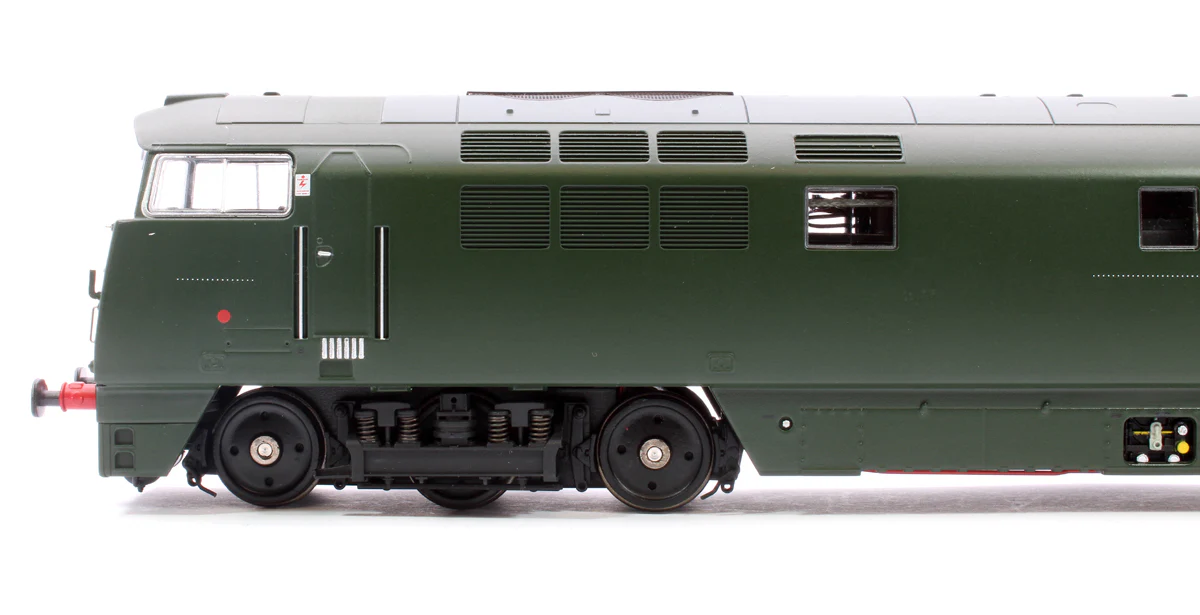 4D-003-019S Class 52 Western Crusader BR Green Small Yellow Panels D1004 Diesel Locomotive - DCC Sound - Image 6