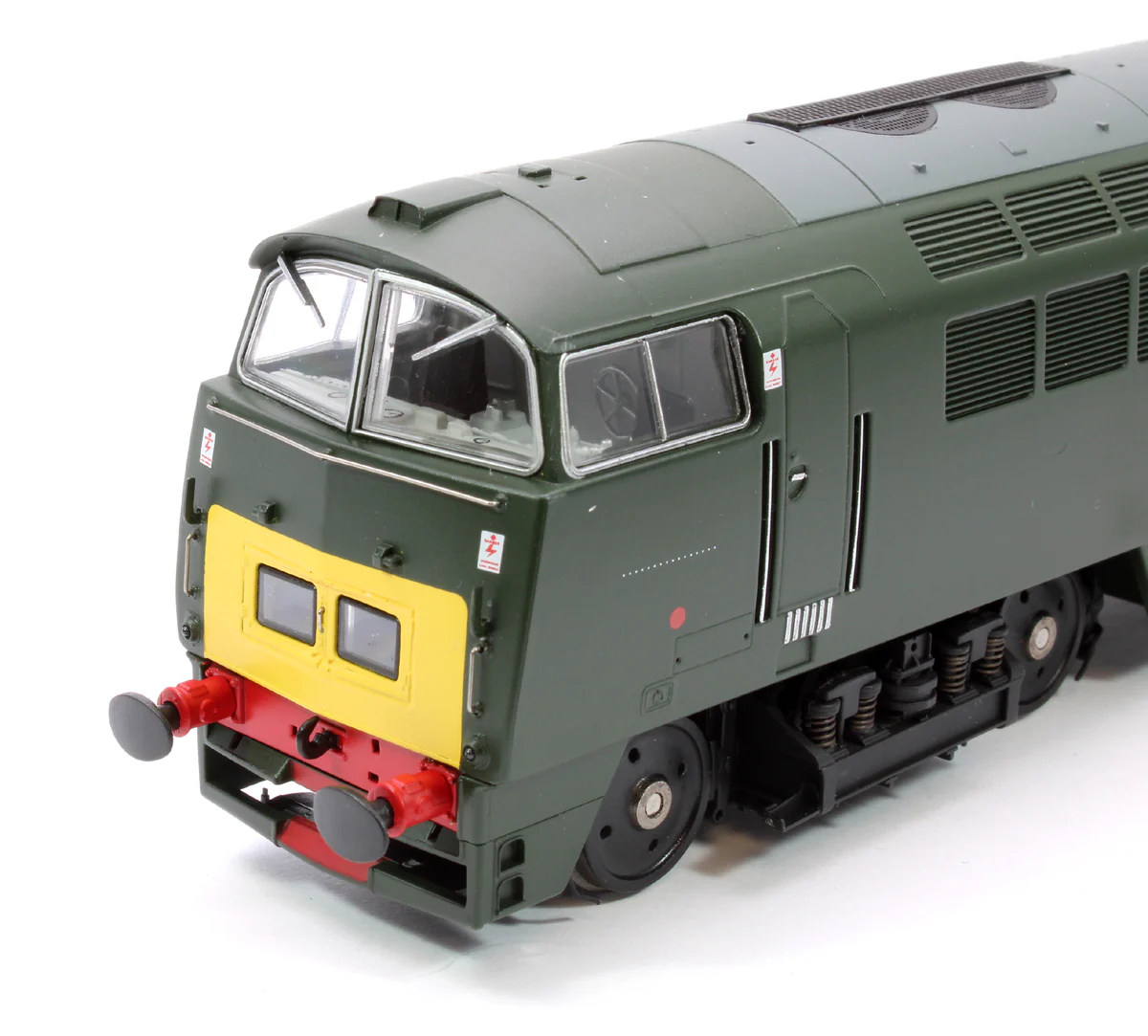 4D-003-019S Class 52 Western Crusader BR Green Small Yellow Panels D1004 Diesel Locomotive - DCC Sound - Image 8