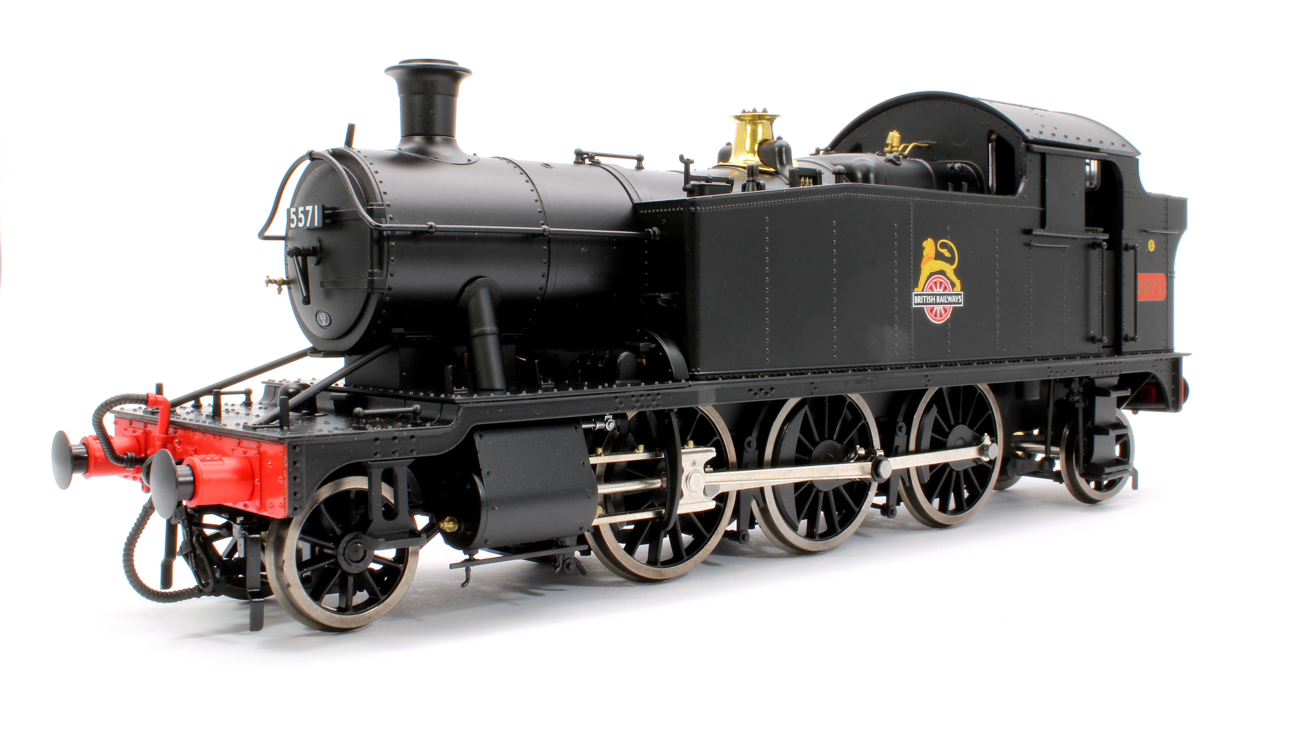 LHT-S-5507 Class 55xx 2-6-2 BR Early Crest BR Black 5571 Steam Locomotive