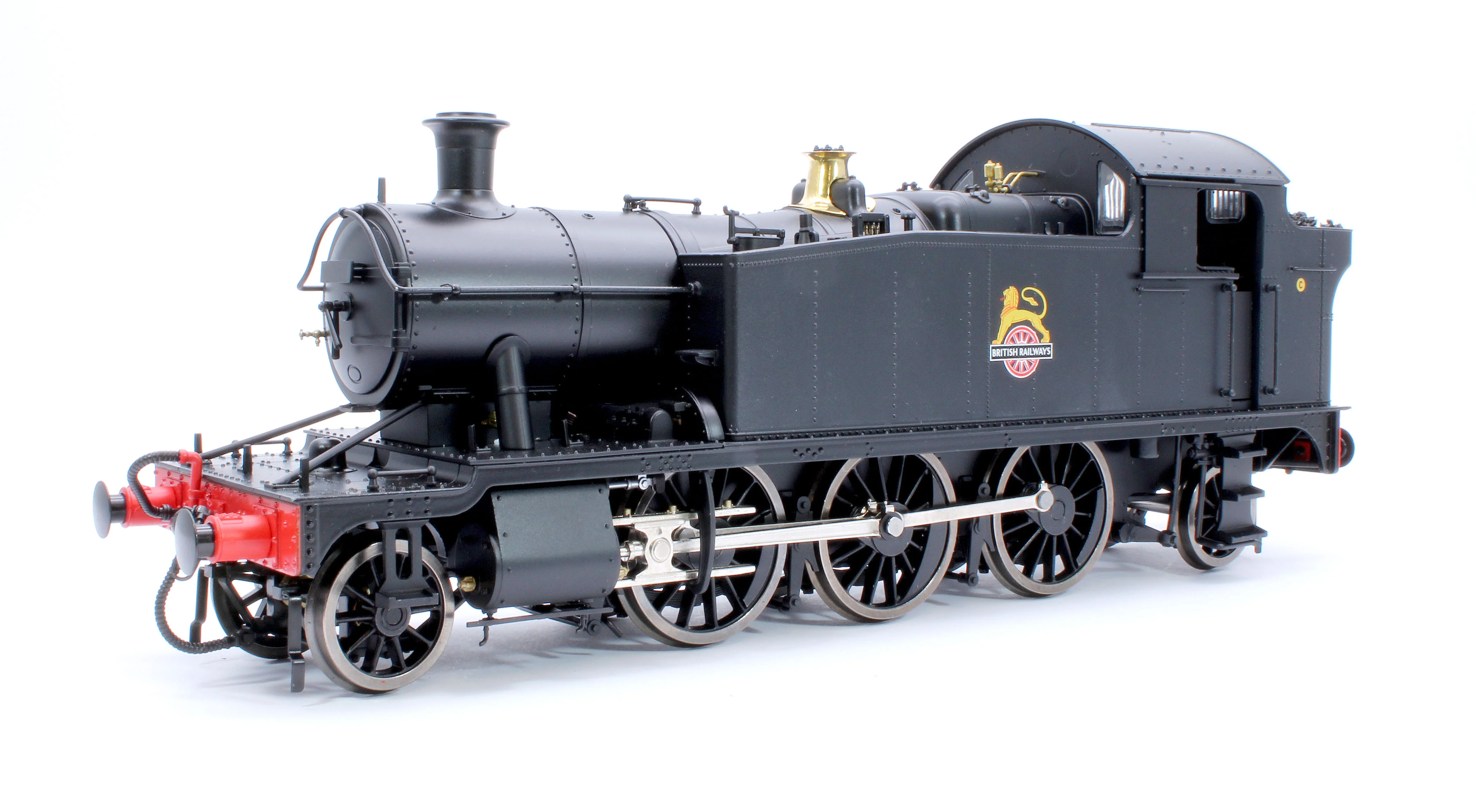 LHT-S-5507US Class 55xx 2-6-2 BR Early Crest BR Black Unnumbered Steam Locomotive - DCC Sound Fitted