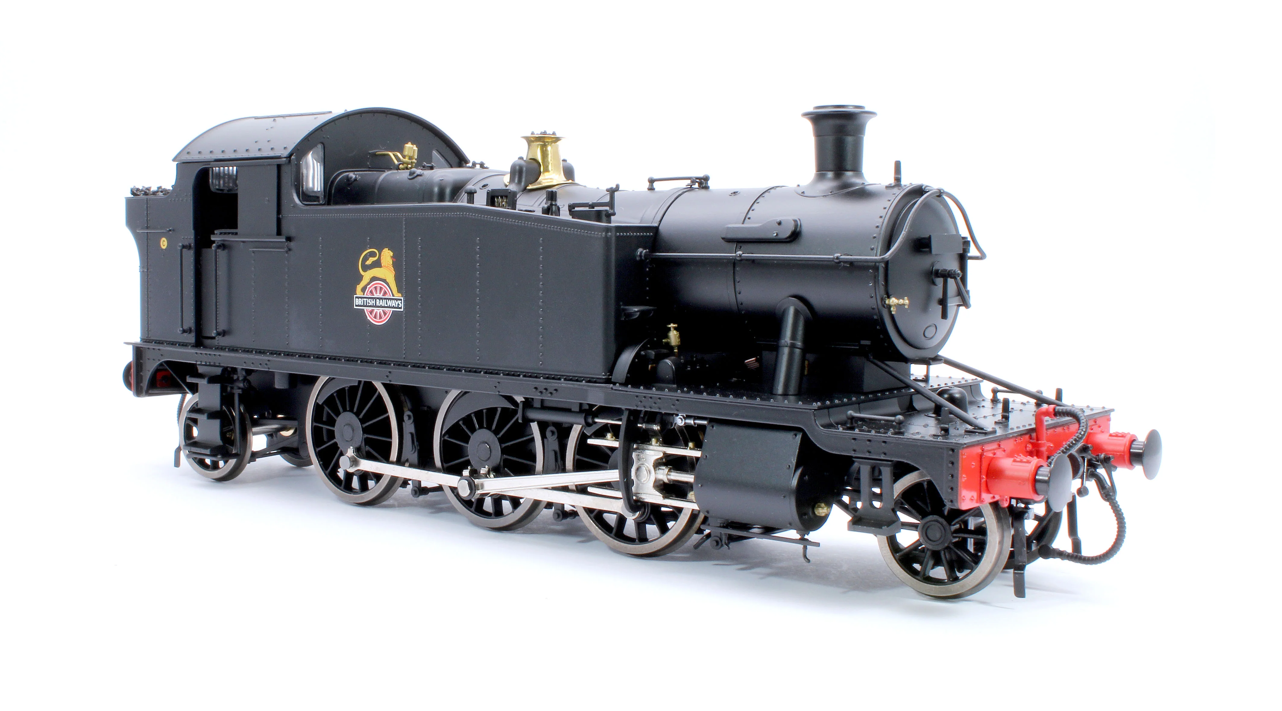 LHT-S-5507US Class 55xx 2-6-2 BR Early Crest BR Black Unnumbered Steam Locomotive - DCC Sound Fitted - Image 4