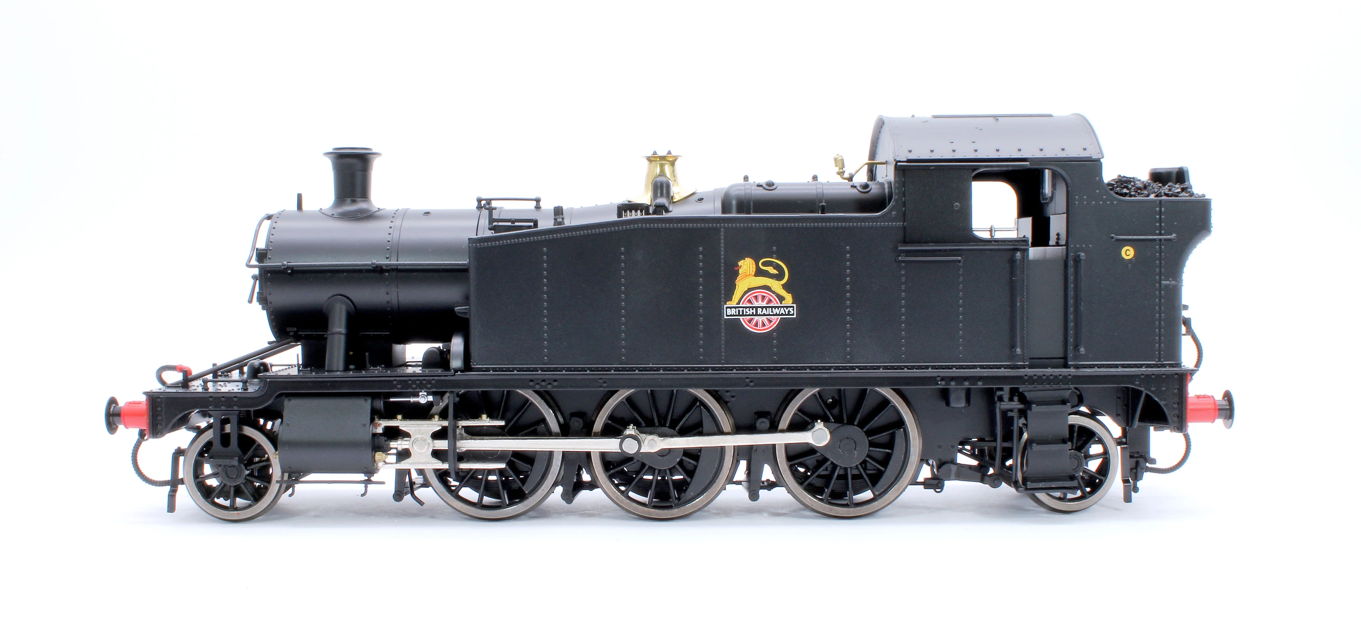 LHT-S-5507US Class 55xx 2-6-2 BR Early Crest BR Black Unnumbered Steam Locomotive - DCC Sound Fitted - Image 5