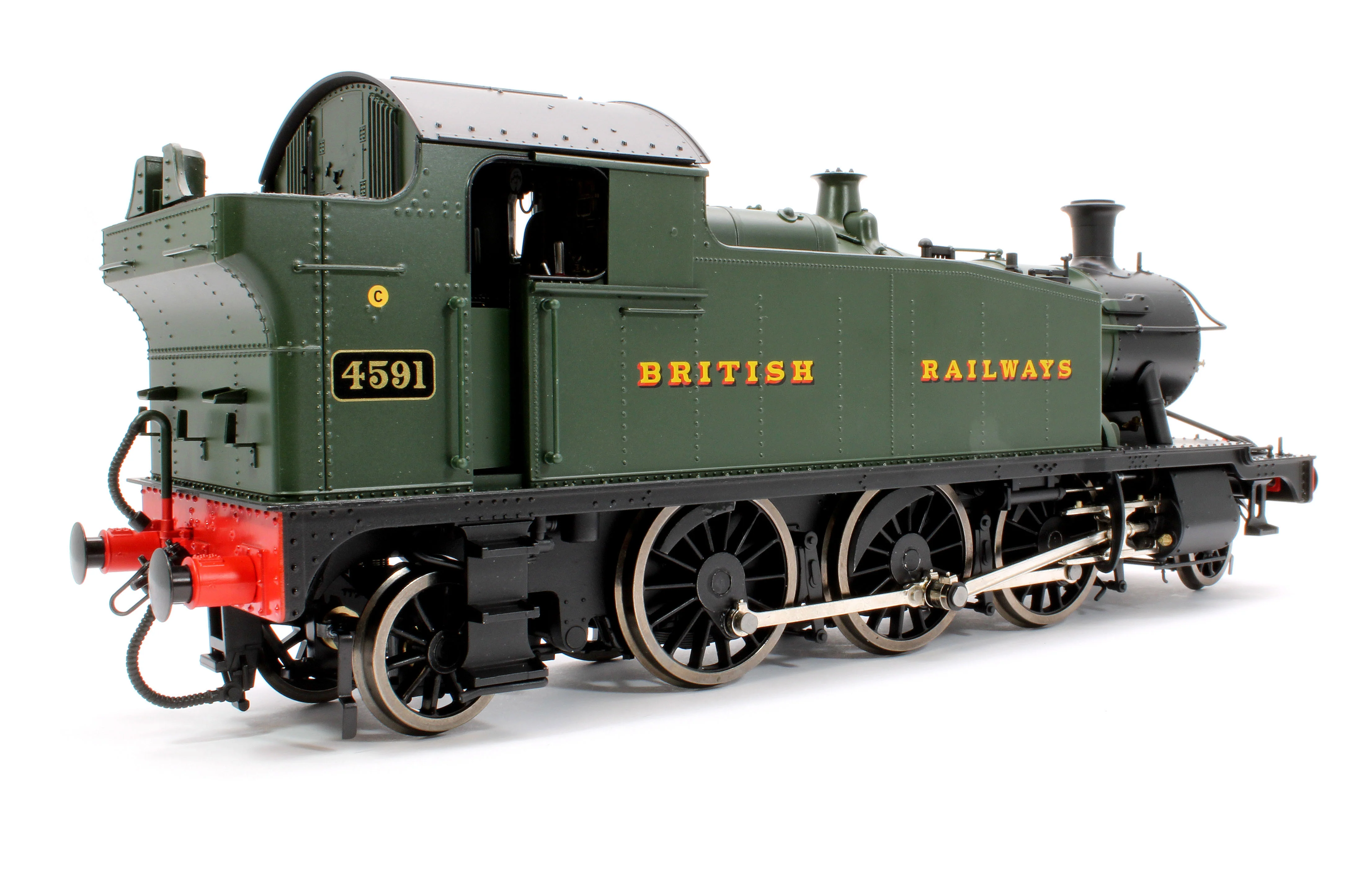 LHT-S-5505 Class 55xx 2-6-2 ’British Railways’ Green 4591 Steam Locomotive - Image 4