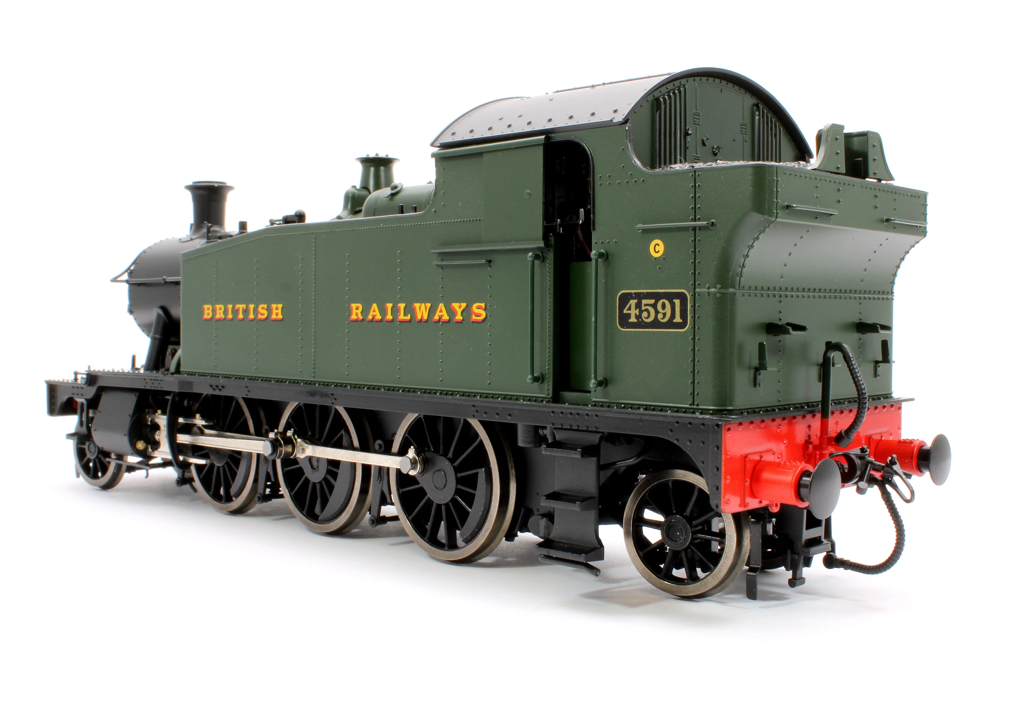 LHT-S-5505S Class 55xx 2-6-2 ’British Railways’ Green 4591 Steam Locomotive - DCC Sound Fitted - Image 3