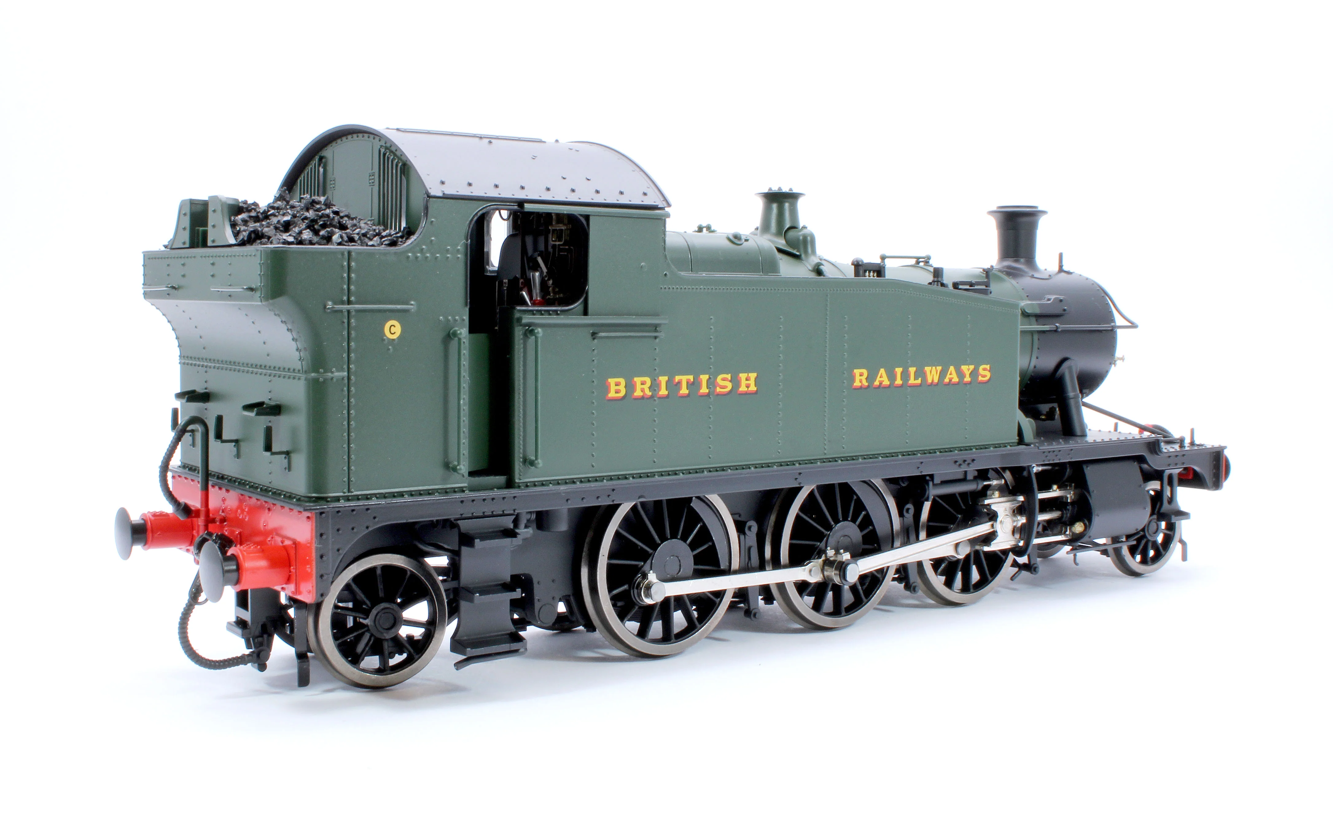 LHT-S-5505U Class 55xx 2-6-2 ’British Railways’ Green Unnumbered Steam Locomotive - Image 3