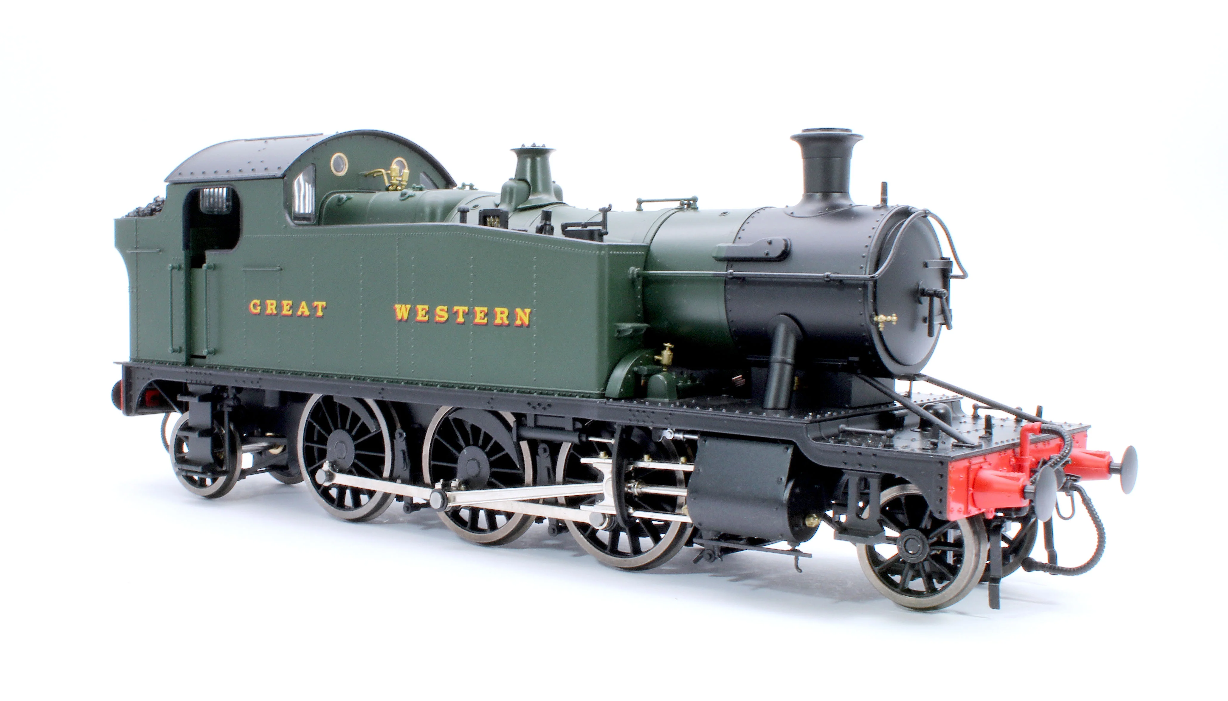 LHT-S-5501U Class 55xx 2-6-2 Great Western Green Unnumbered Steam Locomotive - Image 4