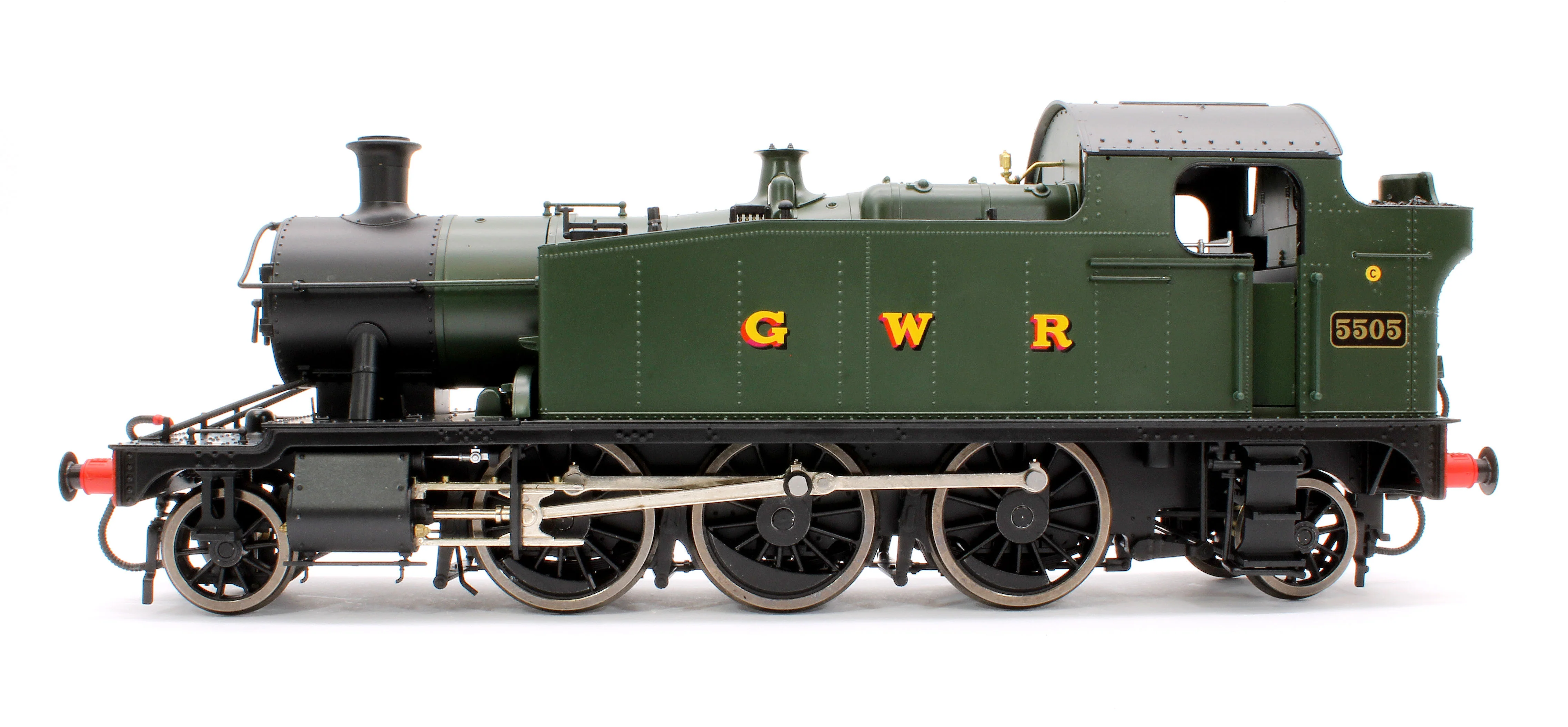 LHT-S-5504 Class 55xx 2-6-2 ‘GWR’ GWR Green 5505 Steam Locomotive - Image 2