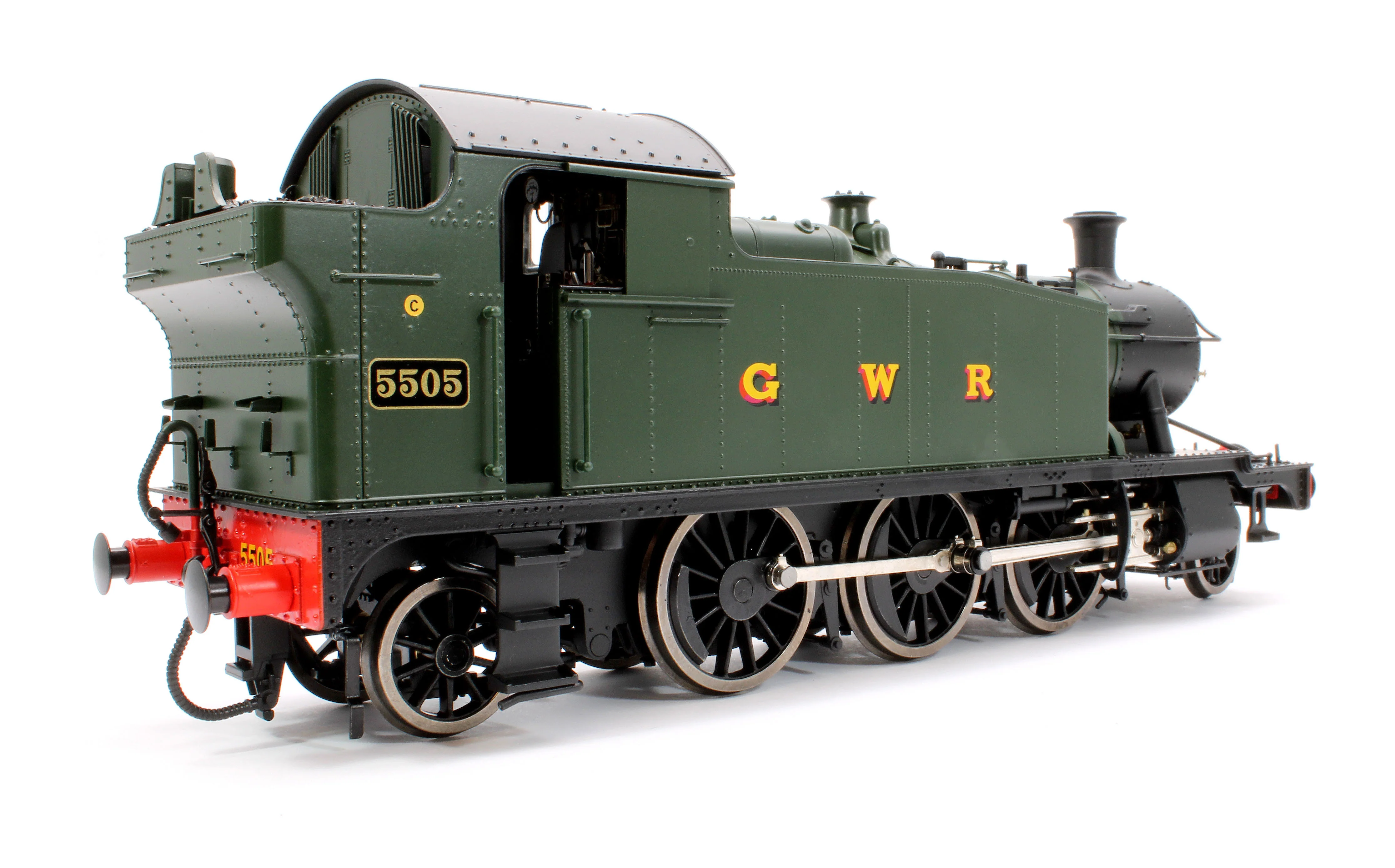 LHT-S-5504 Class 55xx 2-6-2 ‘GWR’ GWR Green 5505 Steam Locomotive - Image 3