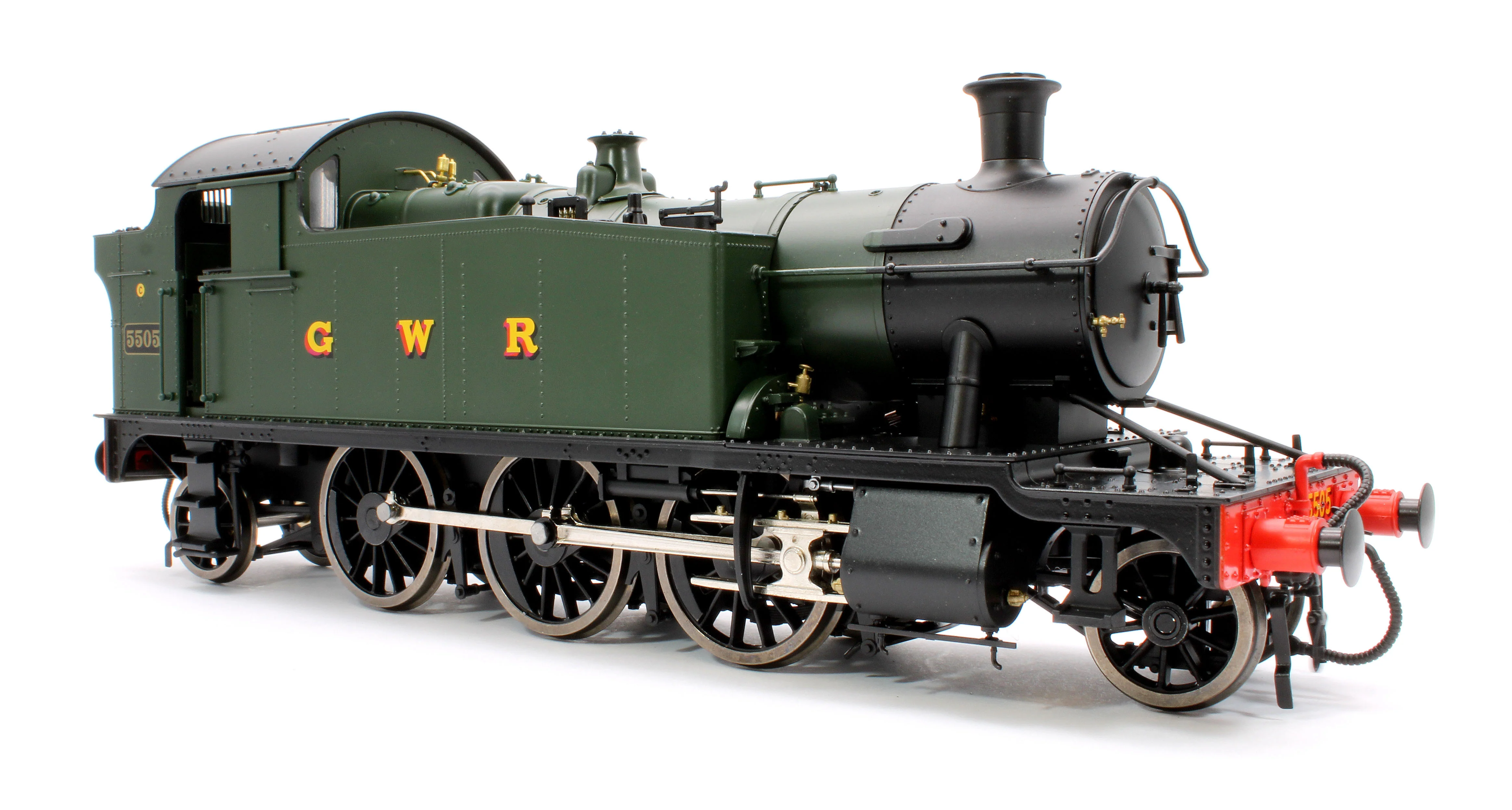 LHT-S-5504 Class 55xx 2-6-2 ‘GWR’ GWR Green 5505 Steam Locomotive - Image 4