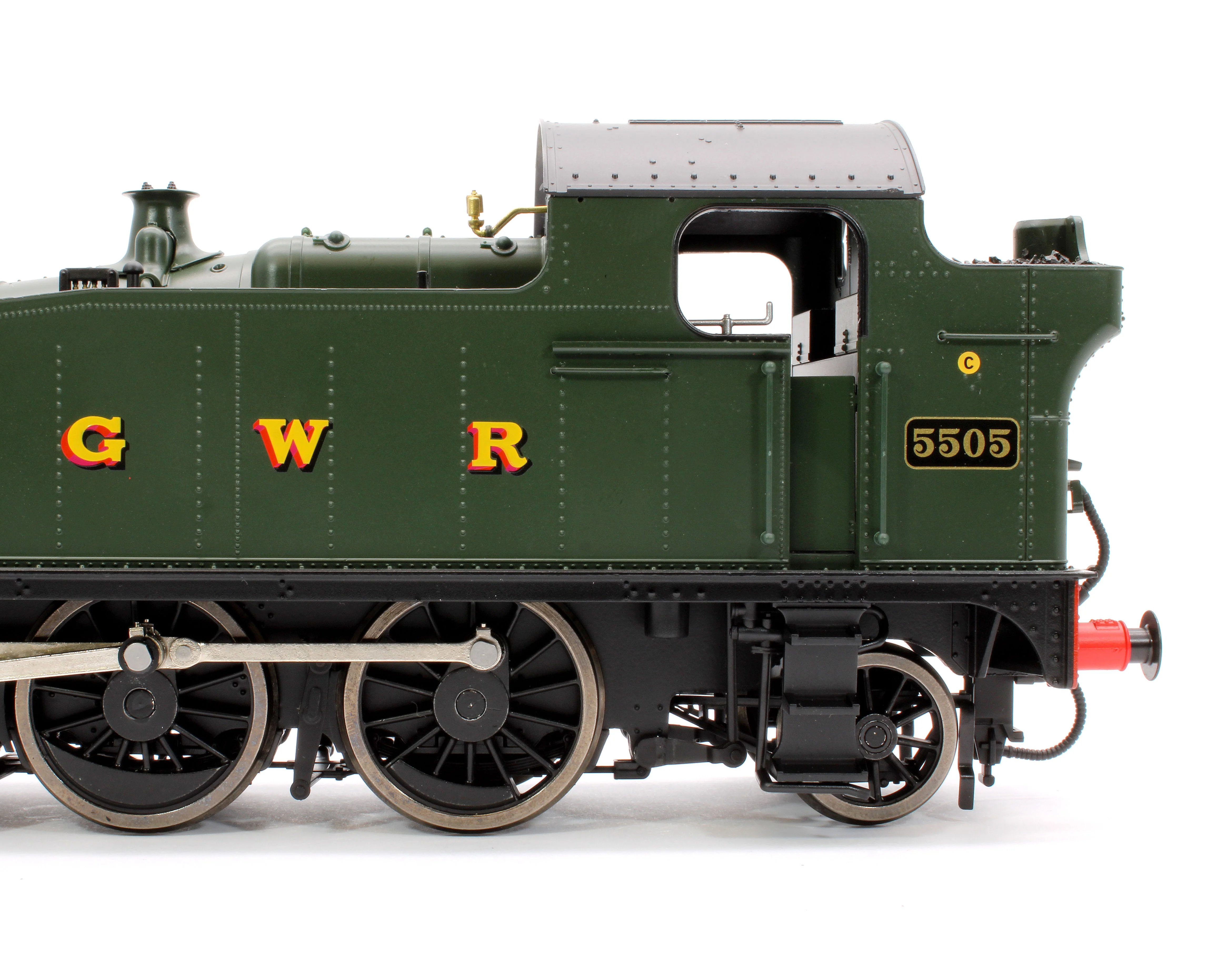 LHT-S-5504 Class 55xx 2-6-2 ‘GWR’ GWR Green 5505 Steam Locomotive - Image 5