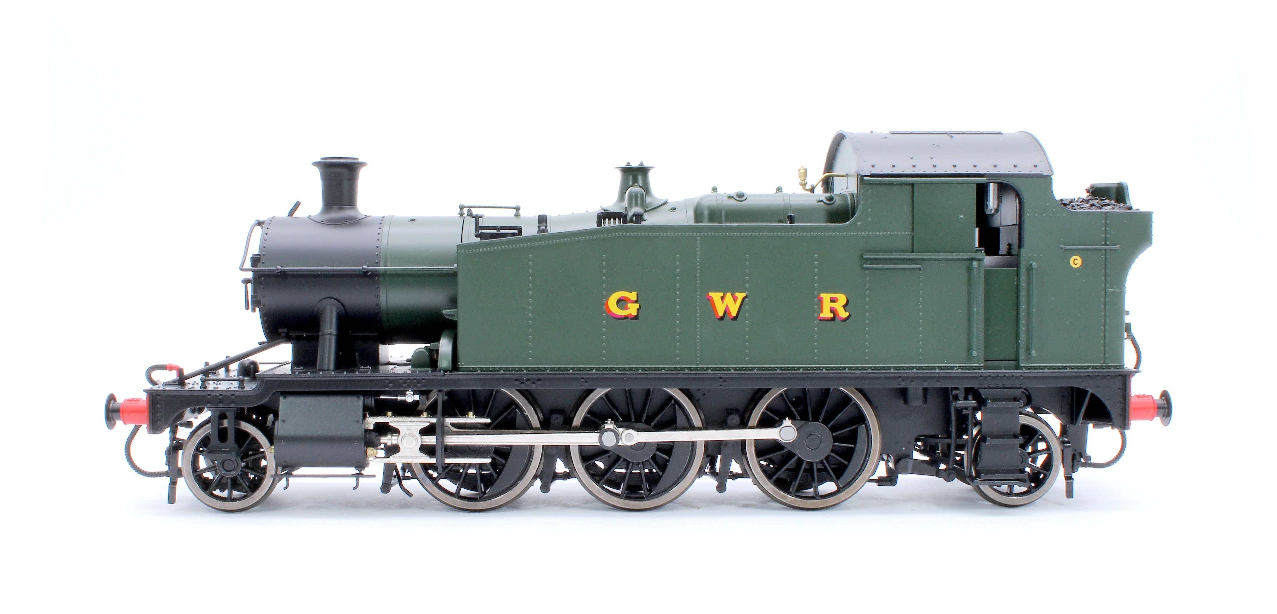 LHT-S-5504U Class 55xx 2-6-2 ‘GWR’ GWR Green Unnumbered Steam Locomotive - Image 5