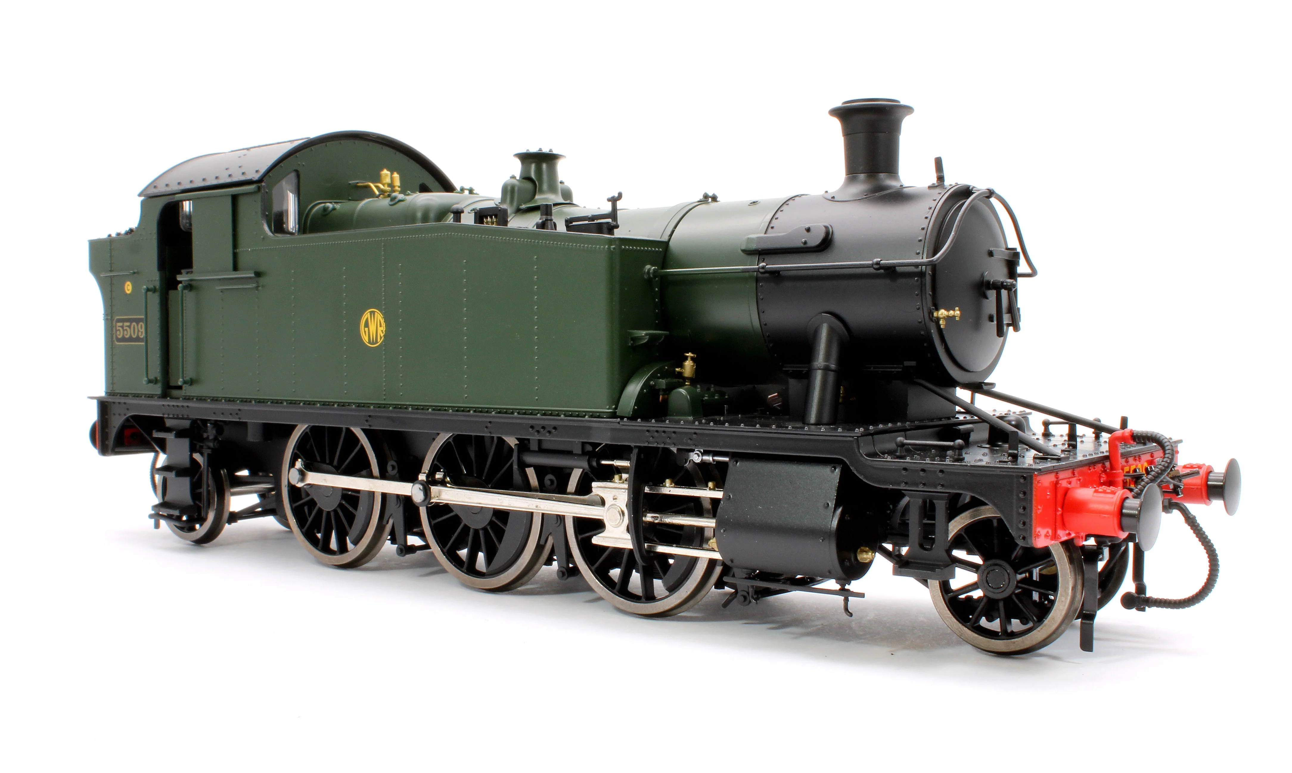 LHT-S-5503 Class 55xx 2-6-2 Shirtbutton GWR Green 5509 Steam Locomotive - Image 5