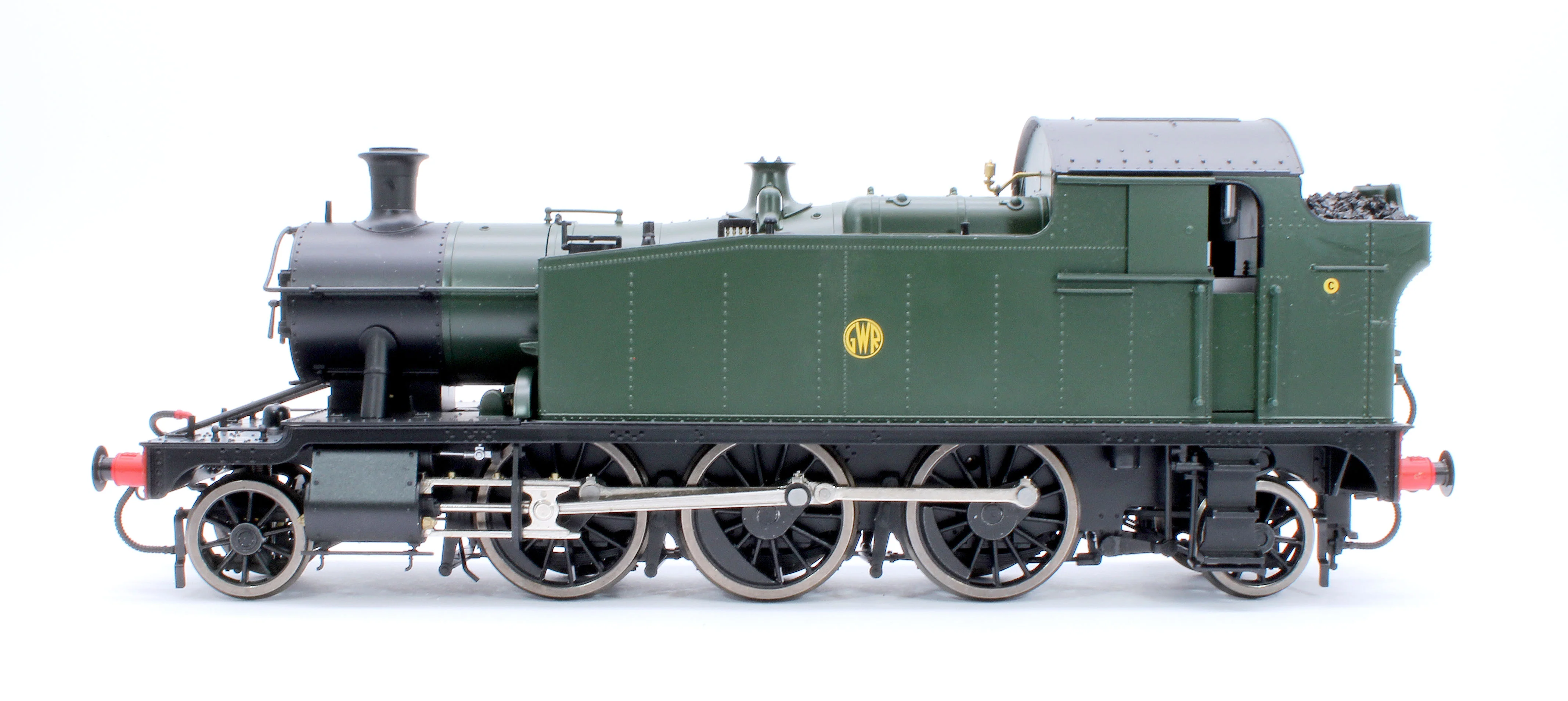 LHT-S-5503US Class 55xx 2-6-2 Shirtbutton GWR Green Unnumbered Steam Locomotive - DCC Sound Fitted - Image 5