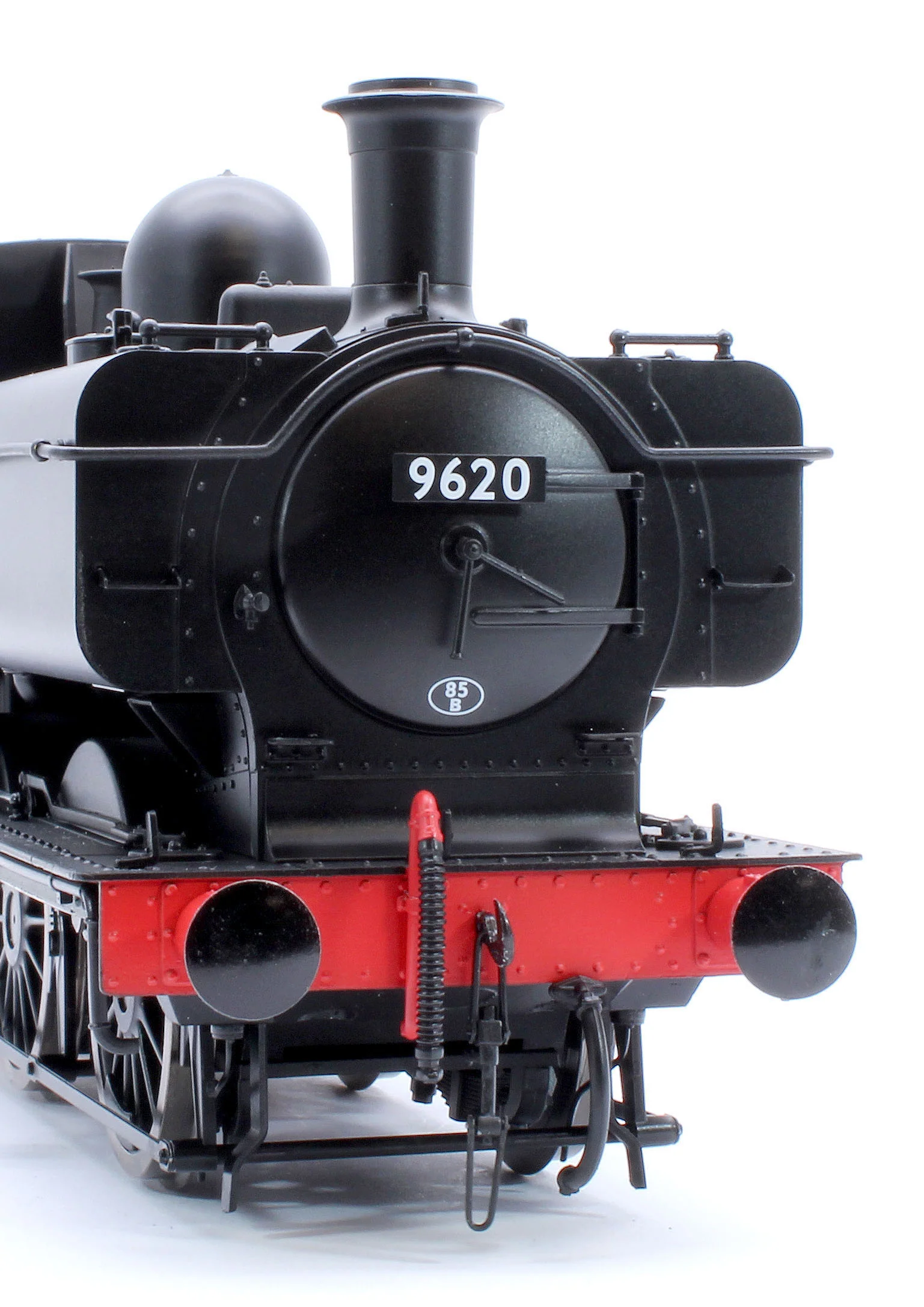 7S-007-021S Class 57xx Pannier BR Black Late Crest 9620 - Steam Tank Locomotive - Sound Fitted - Image 10