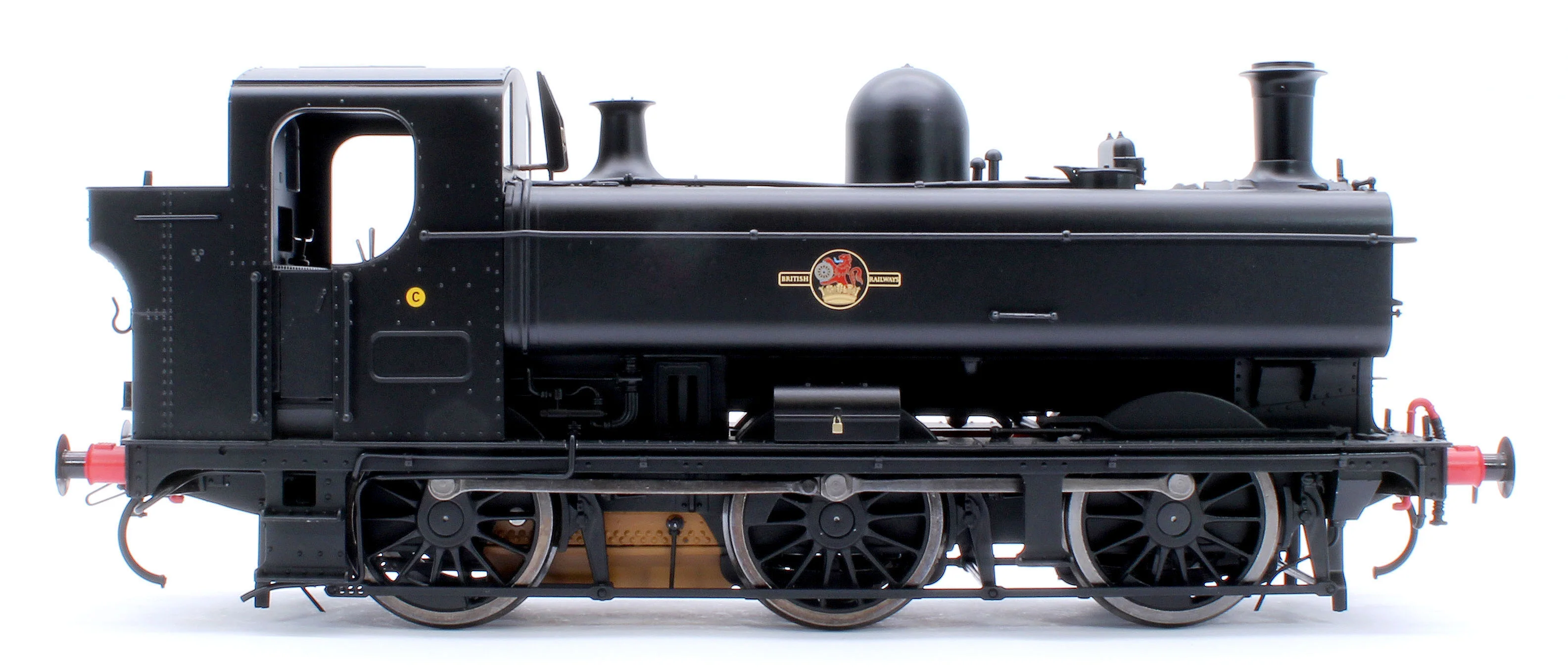 7S-007-021UD Class 57xx Pannier BR Black Late Crest Unnumbered - Steam Tank Locomotive - DCC Fitted - Image 5