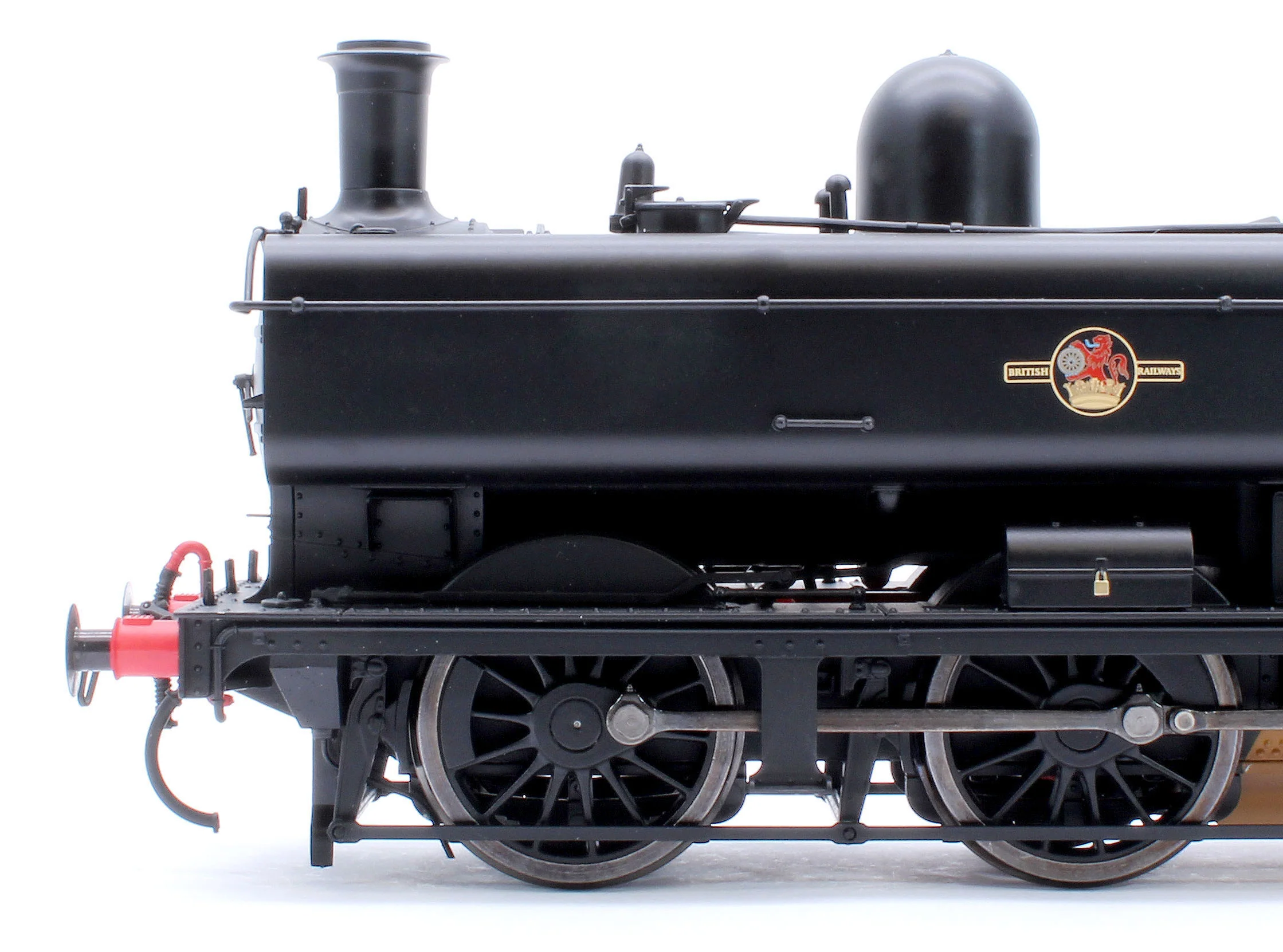 7S-007-021US Class 57xx Pannier BR Black Late Crest Unnumbered - Steam Tank Locomotive - Sound Fitted - Image 7