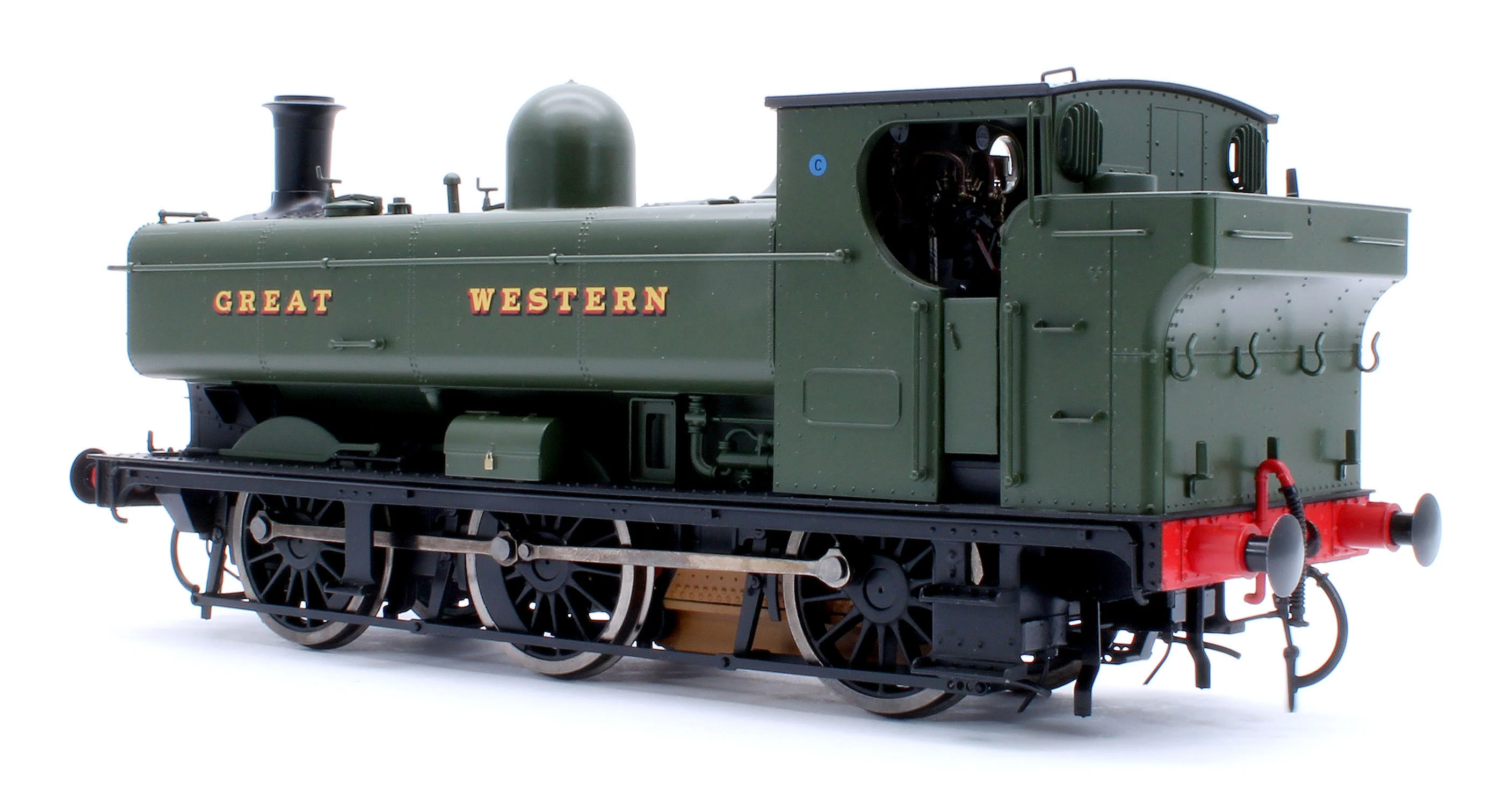 7S-007-013U Class 57xx Pannier 'Great Western' Green Unnumbered - Steam Tank Locomotive - Image 3
