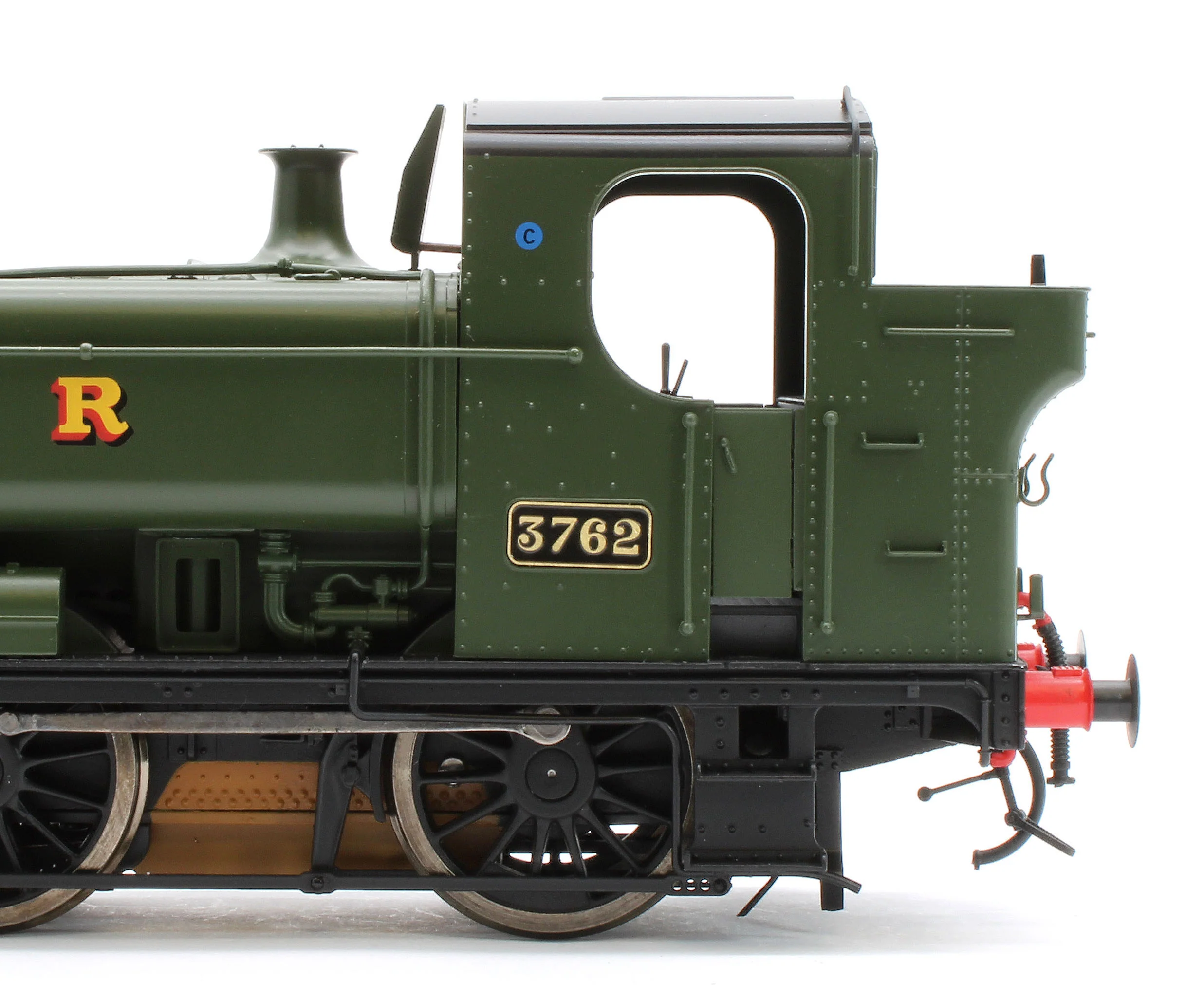 7S-007-015D Class 57xx Pannier 'GWR' Green 3762 - Steam Tank Locomotive - DCC Fitted - Image 10