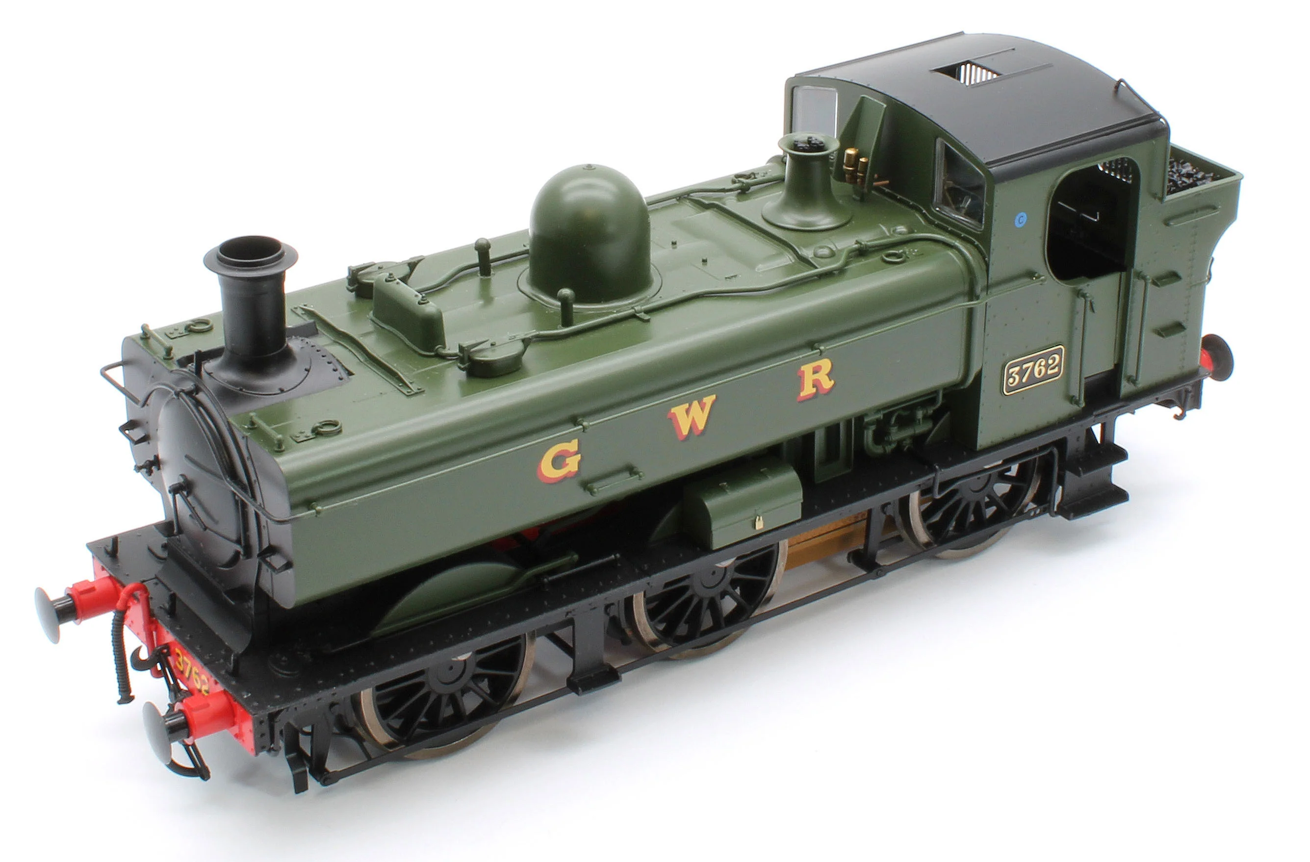 7S-007-015D Class 57xx Pannier 'GWR' Green 3762 - Steam Tank Locomotive - DCC Fitted - Image 11