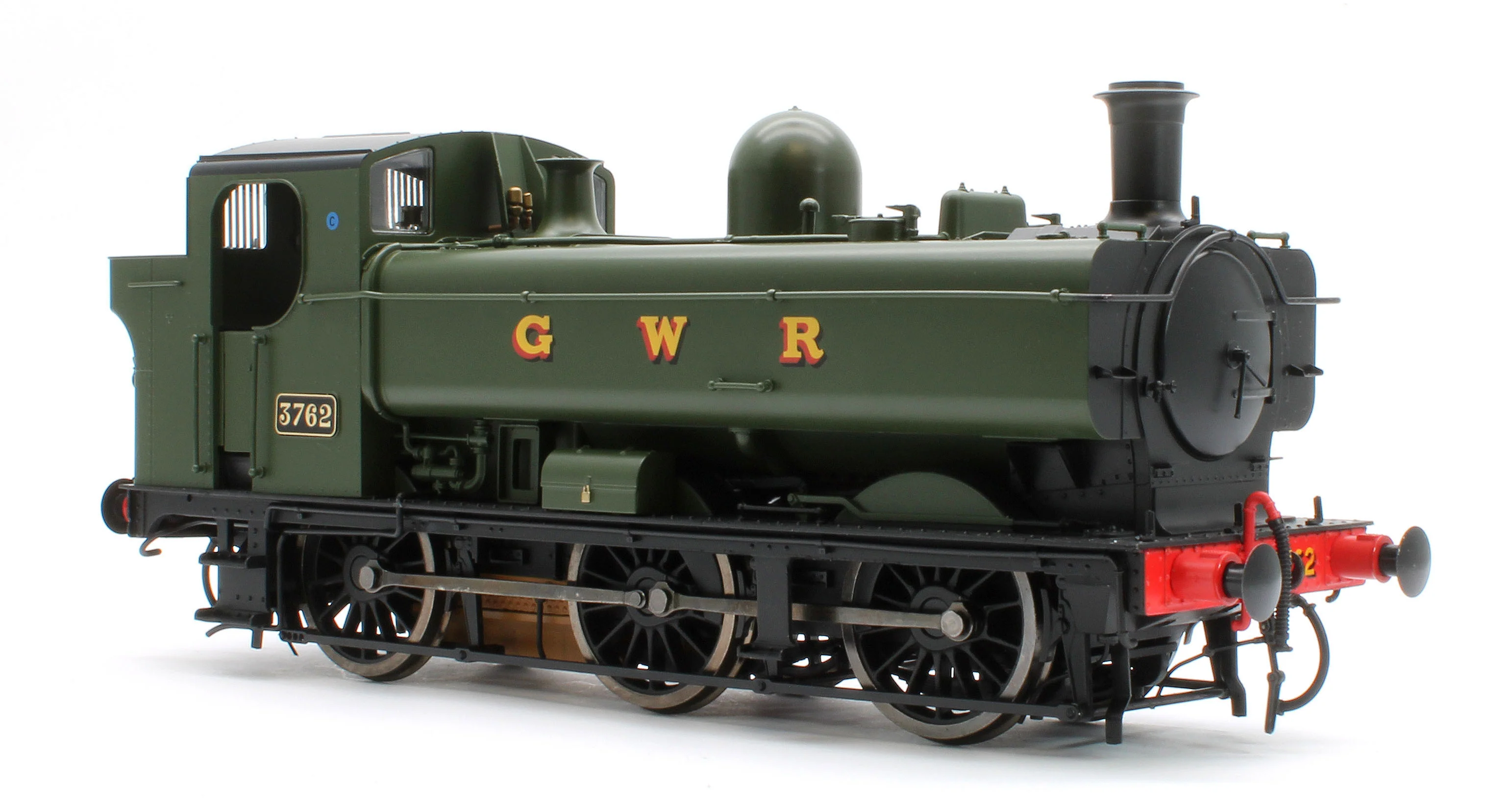7S-007-015D Class 57xx Pannier 'GWR' Green 3762 - Steam Tank Locomotive - DCC Fitted - Image 6