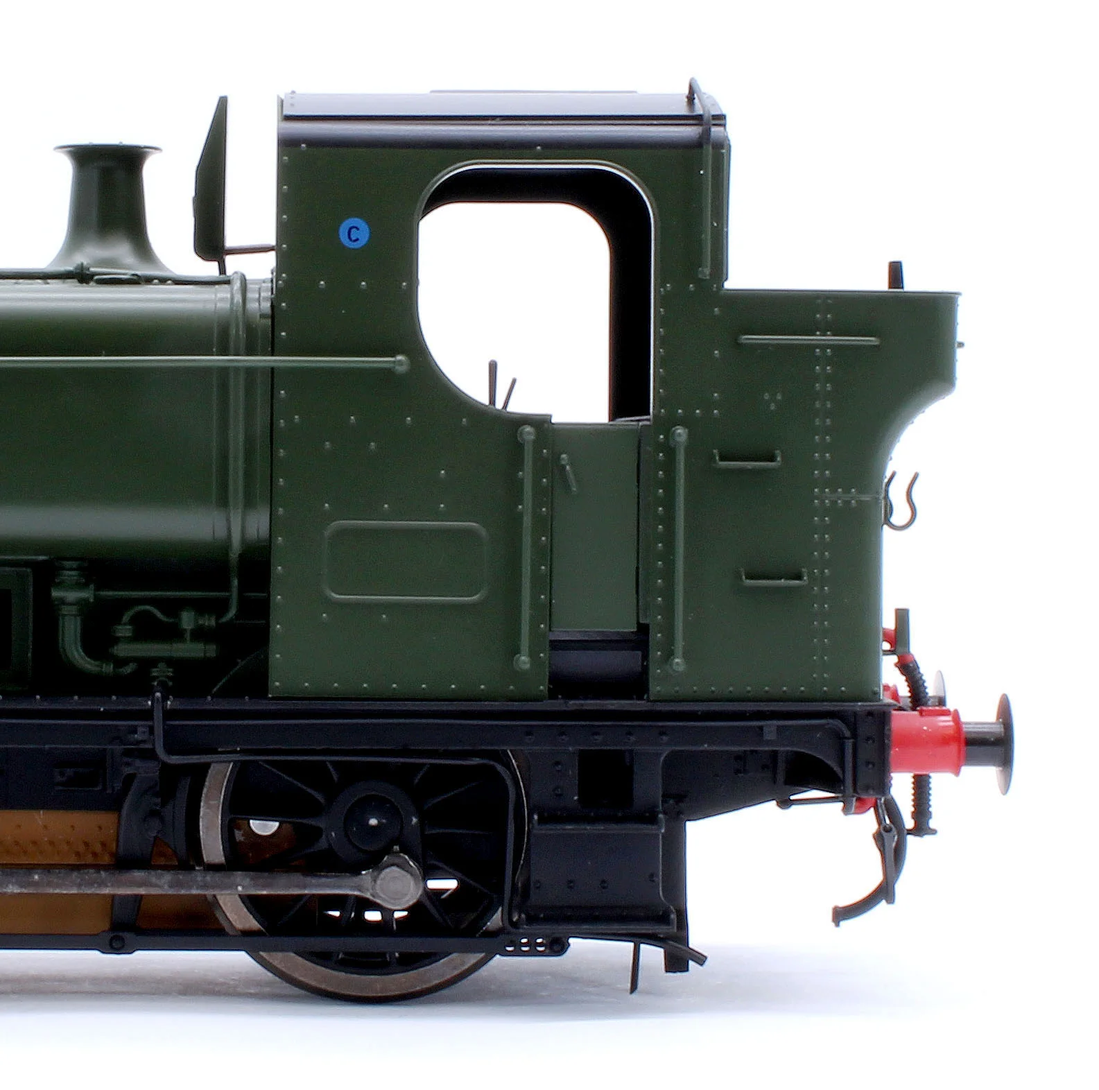7S-007-015U Class 57xx Pannier 'GWR' Green Unnumbered - Steam Tank Locomotive - Image 8