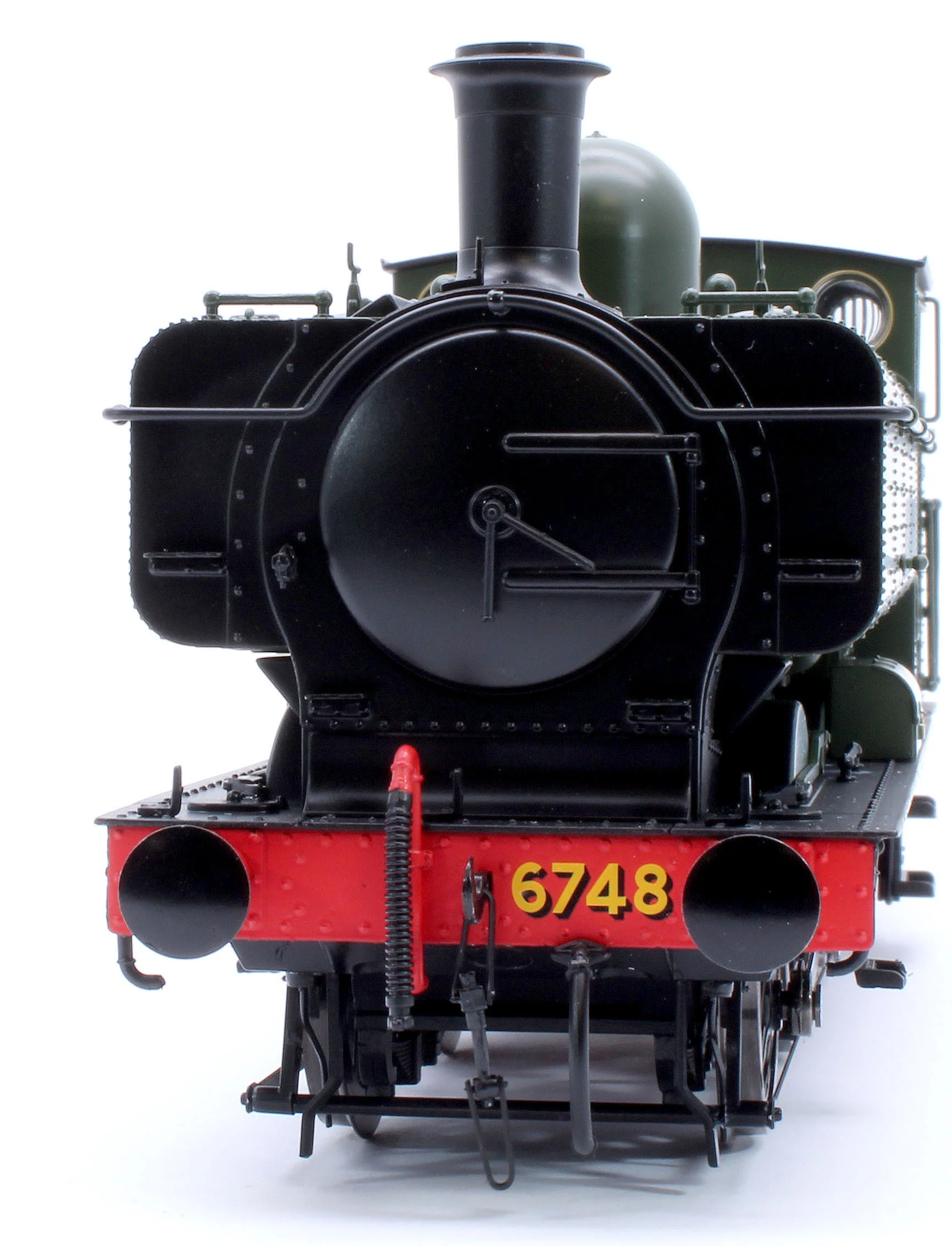 7S-007-014 Class 57xx Pannier GWR Shirtbutton Green 6748 - Steam Tank Locomotive - Image 9