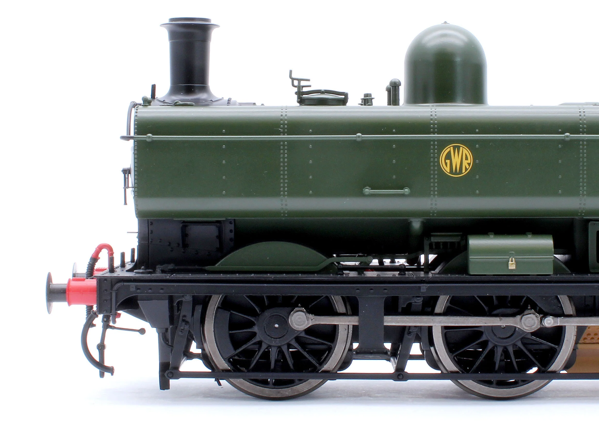 7S-007-014UD Class 57xx Pannier GWR Shirtbutton Green Unnumbered - Steam Tank Locomotive - DCC Fitted - Image 7
