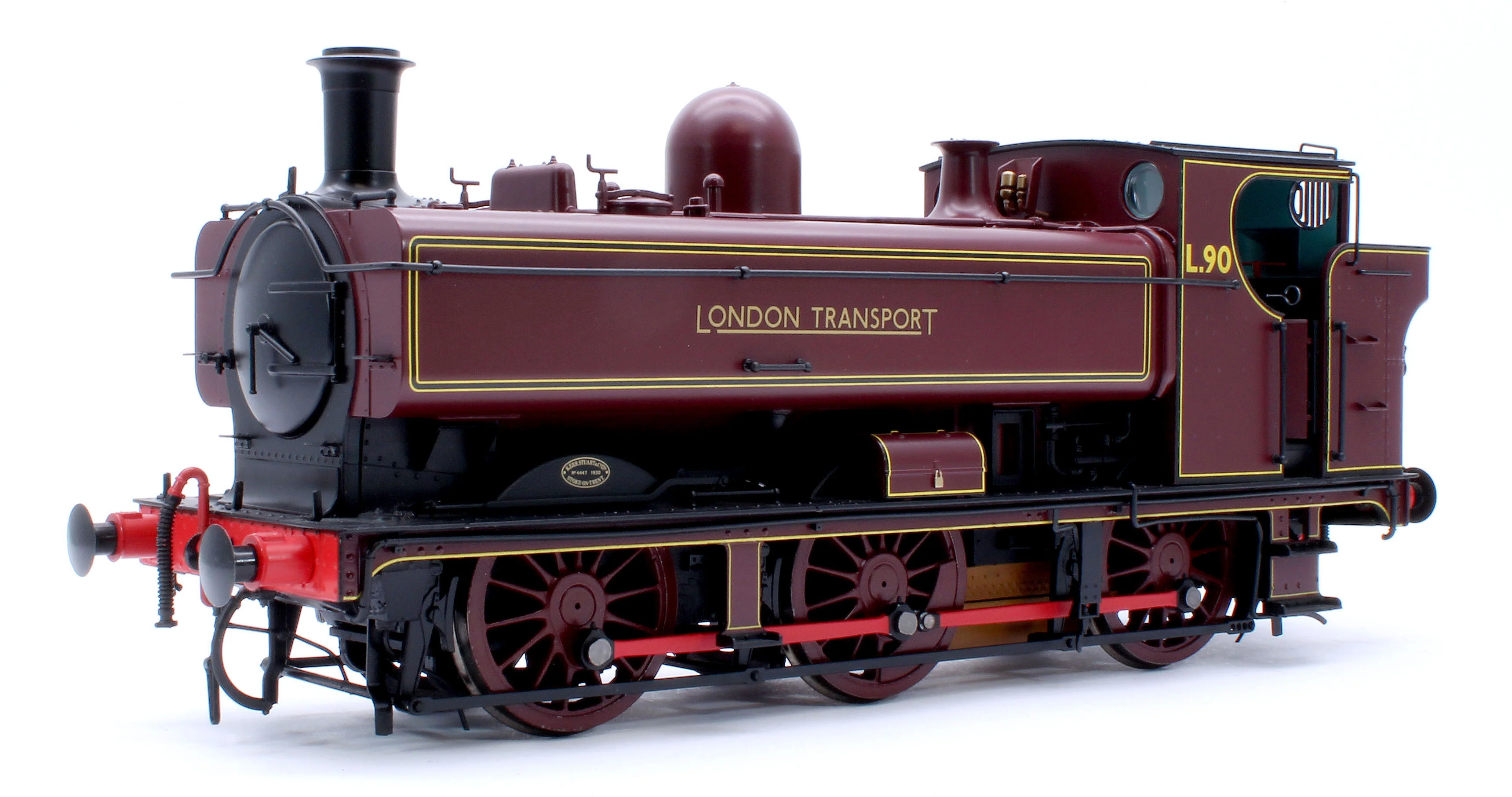 7S-007-016 Class 57xx Pannier L90 London Transport - Steam Tank Locomotive