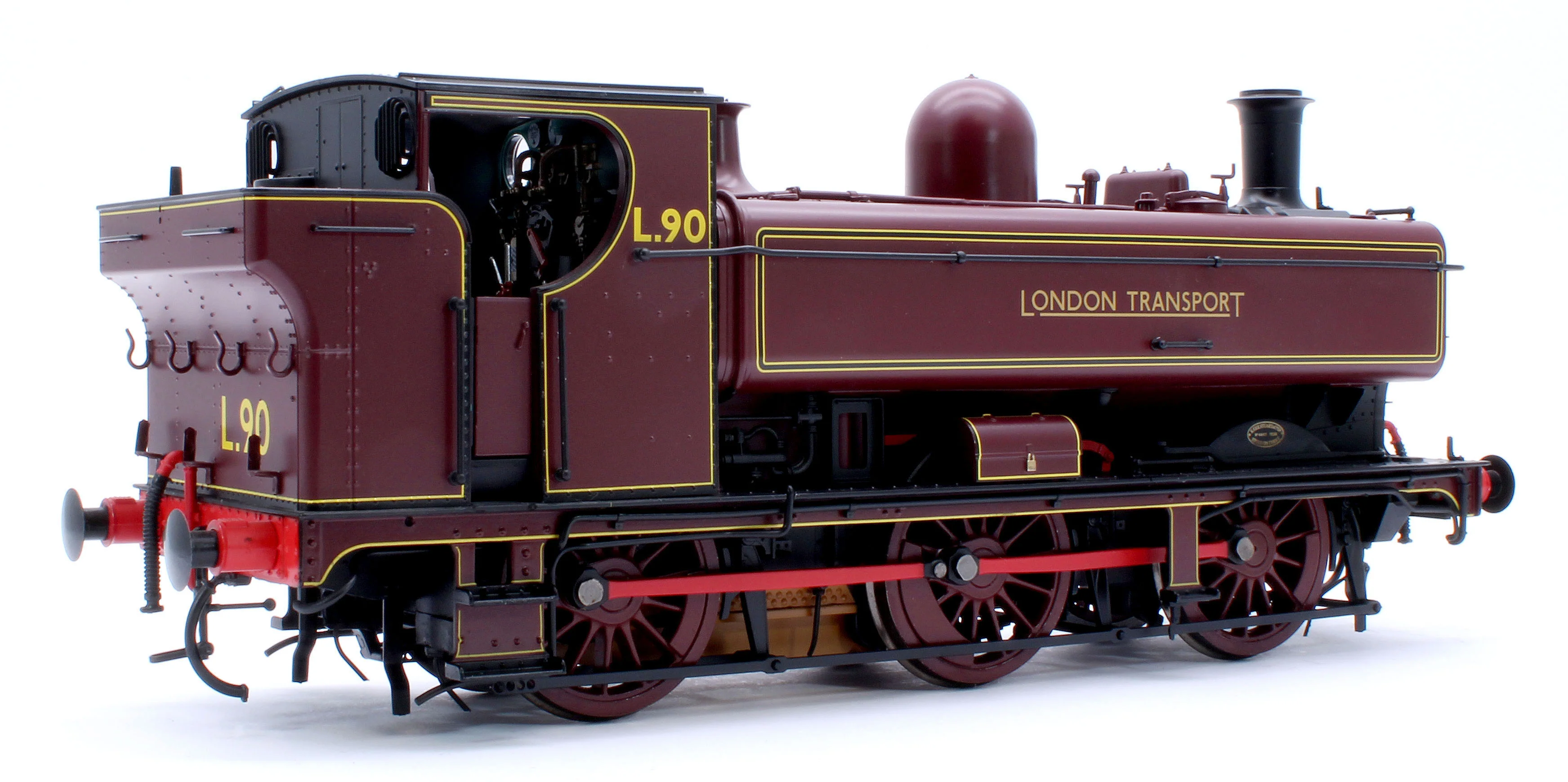 7S-007-016 Class 57xx Pannier L90 London Transport - Steam Tank Locomotive - Image 4